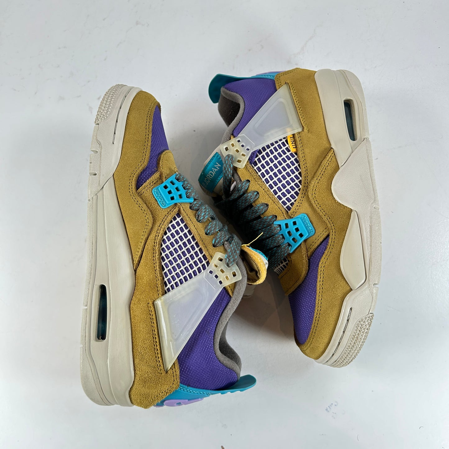 DJ5718 300 Jordan 4 Union Desert Moss [USED] - 5 M (Used)