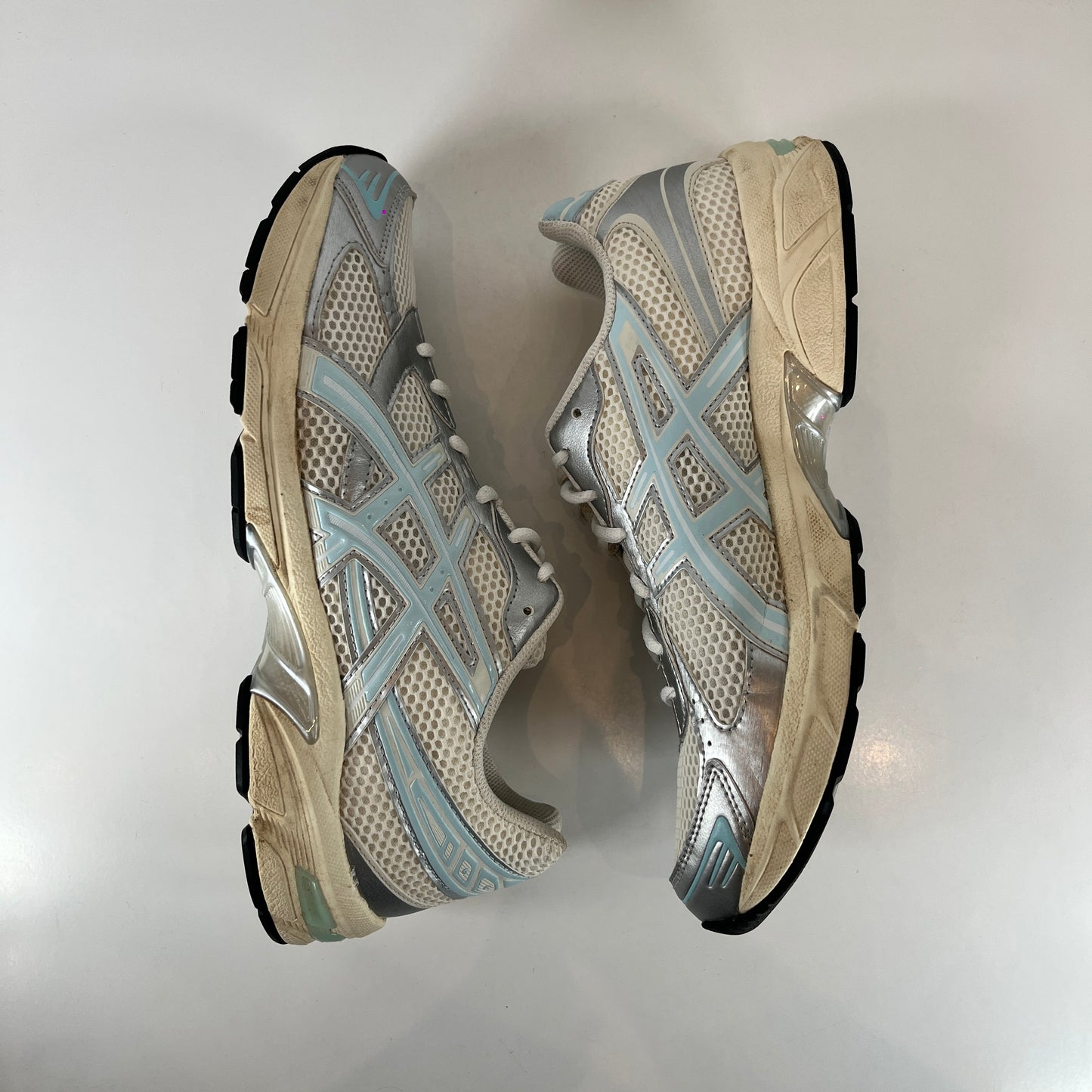 1201A956 101 ASICS Gel-1130 Kith Cream Starlight Blue [USED] - 10.5 M (Used) (No Box)