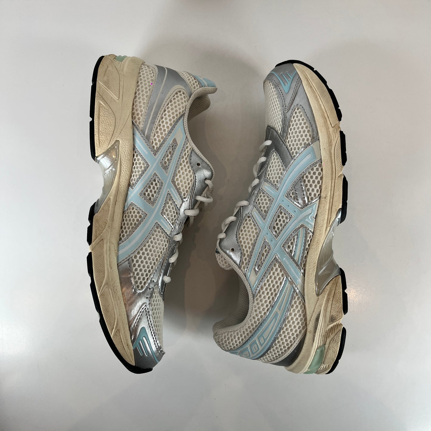 1201A956 101 ASICS Gel-1130 Kith Cream Starlight Blue [USED] - 10.5 M (Used) (No Box)