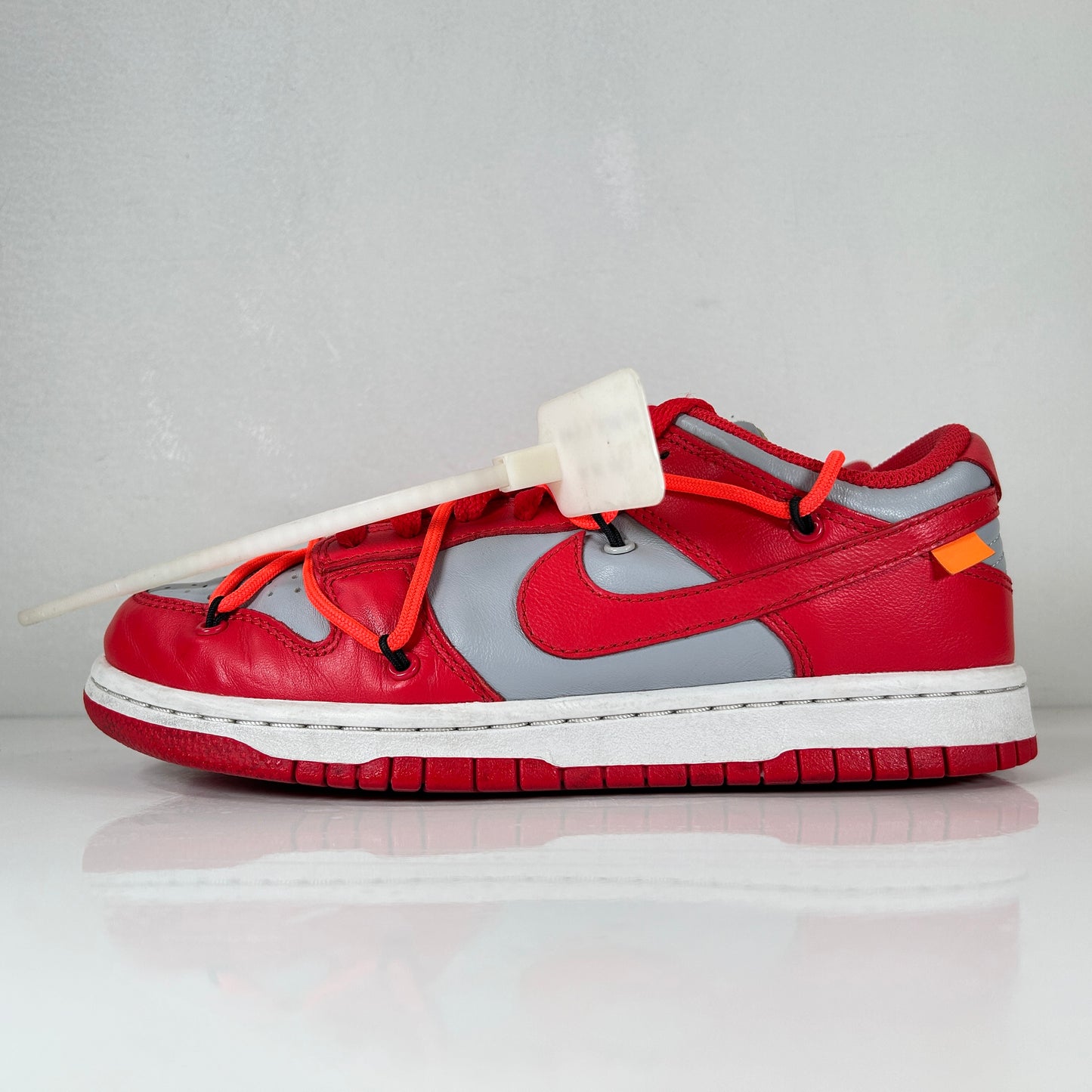 CT0856 600 Dunk Low Off-White Red [USED] - 5 M (Used)