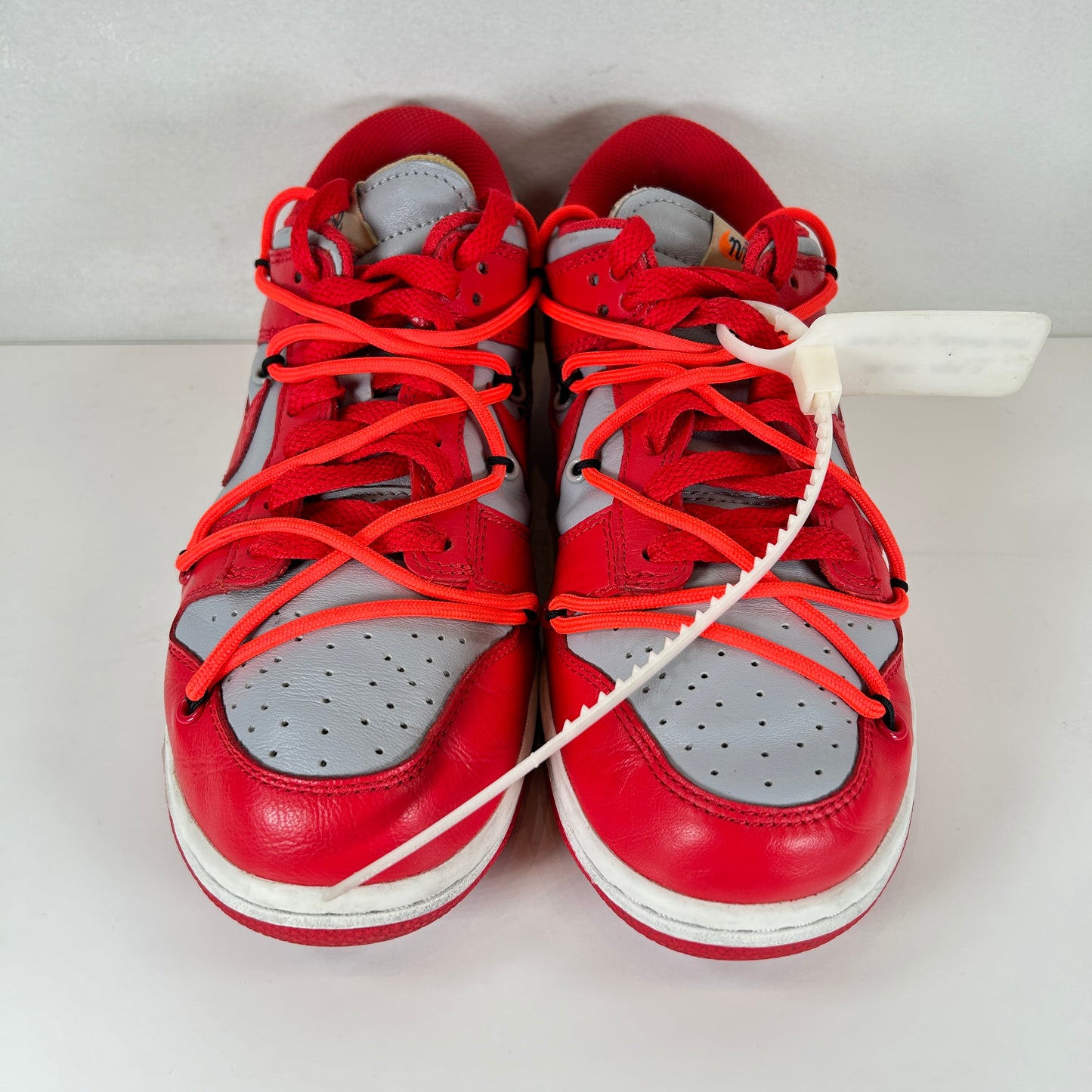 CT0856 600 Dunk Low Off-White Red [USED] - 5 M (Used)