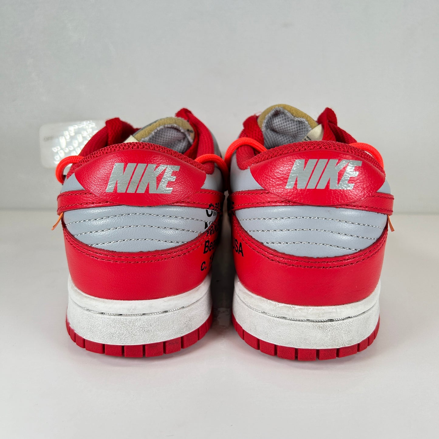 CT0856 600 Dunk Low Off-White Red [USED] - 5 M (Used)