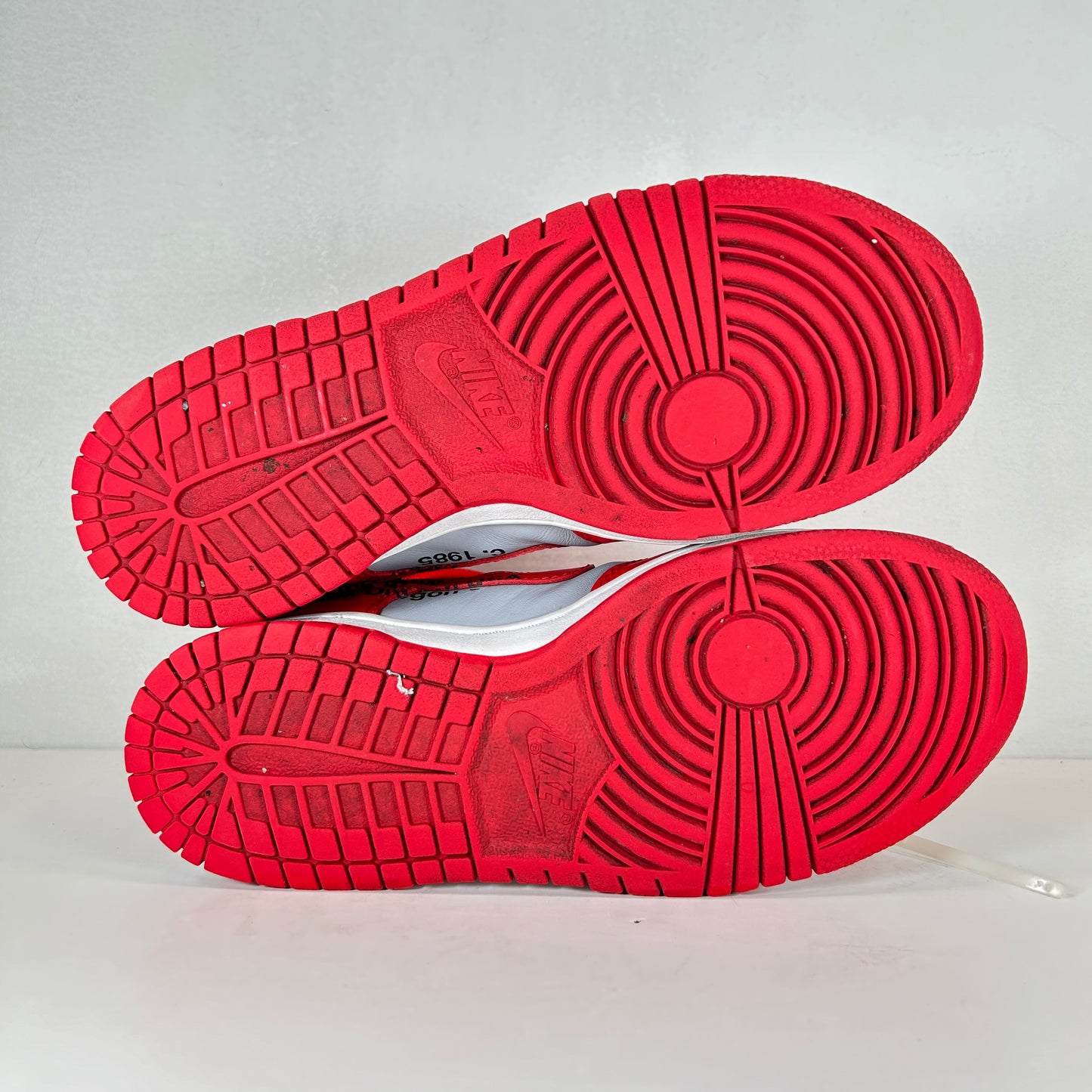 CT0856 600 Dunk Low Off-White Red [USED] - 5 M (Used)
