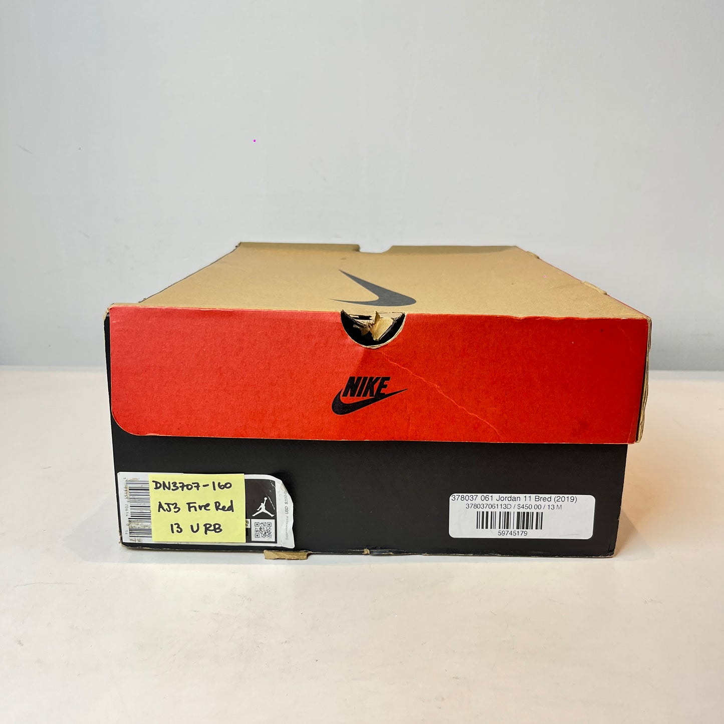 DN3707 160 Jordan 3 Retro Fire Red (2022) [USED] - 13 M (Used) (Replace Box)