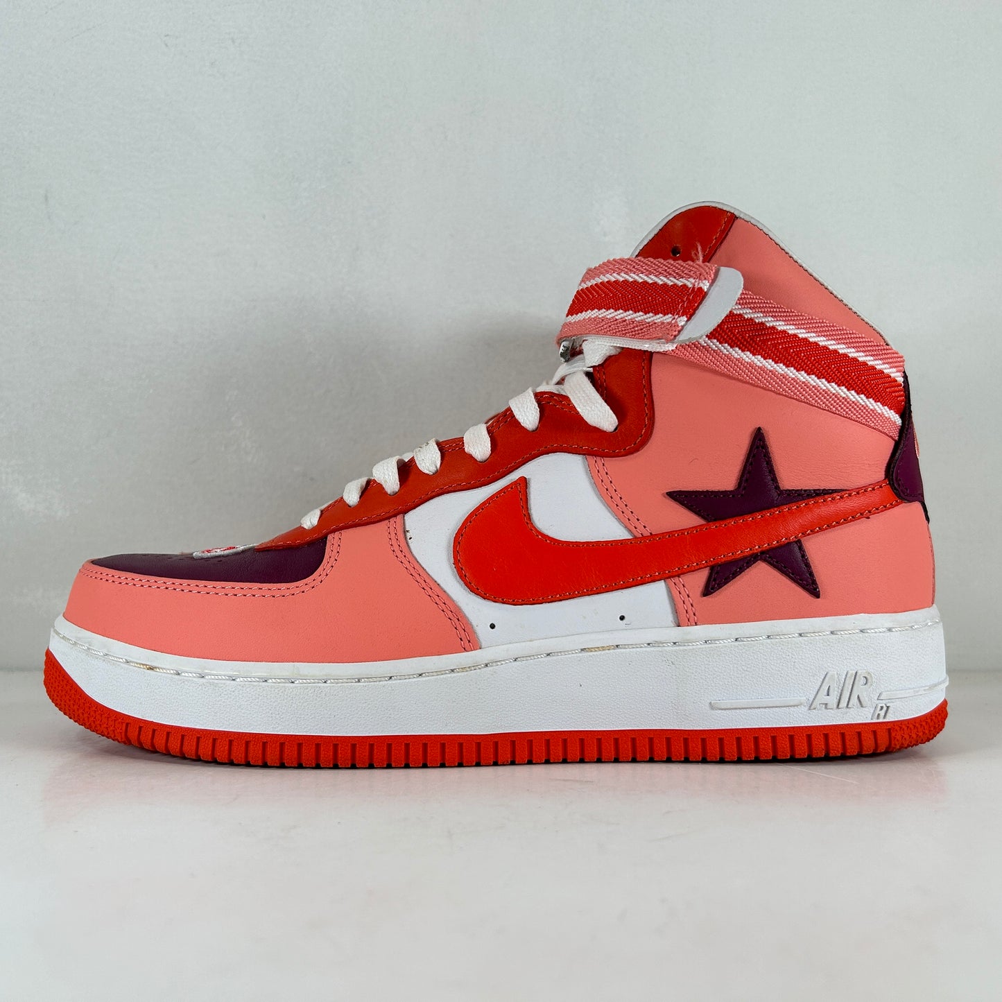 AQ3366 601 Nike Air Force 1 High Riccardo Tisci All-Star (2018) (Pink) [USED] - 10.5 M (Used)