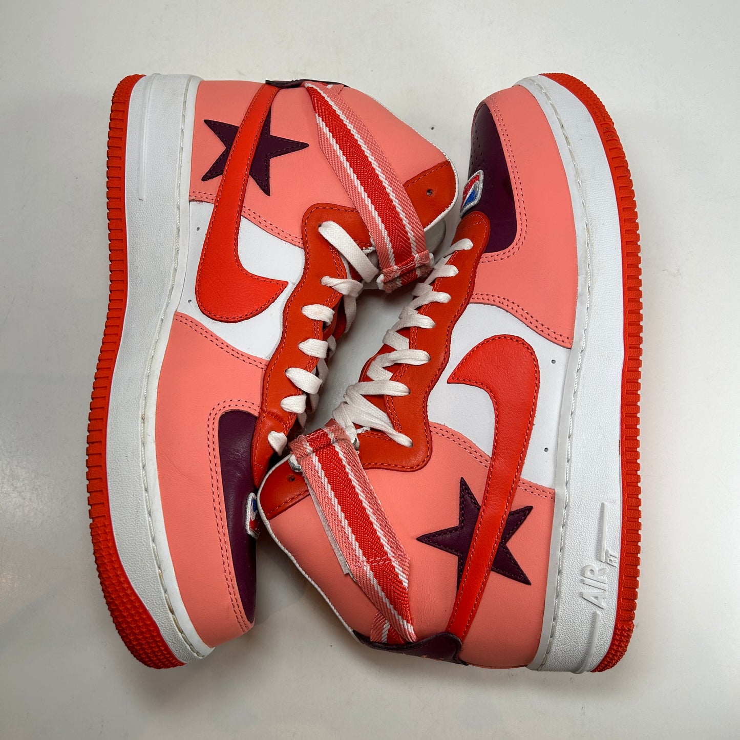 AQ3366 601 Nike Air Force 1 High Riccardo Tisci All-Star (2018) (Pink) [USED] - 10.5 M (Used)