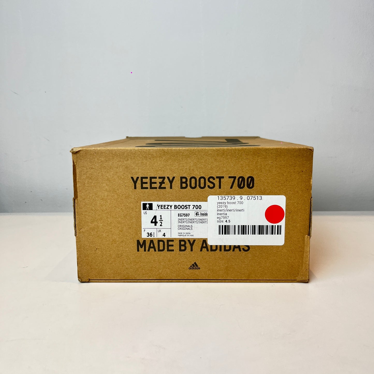 EG7597 Adidas Yeezy Boost 700 Inertia [USED] - 4.5 M (Used)