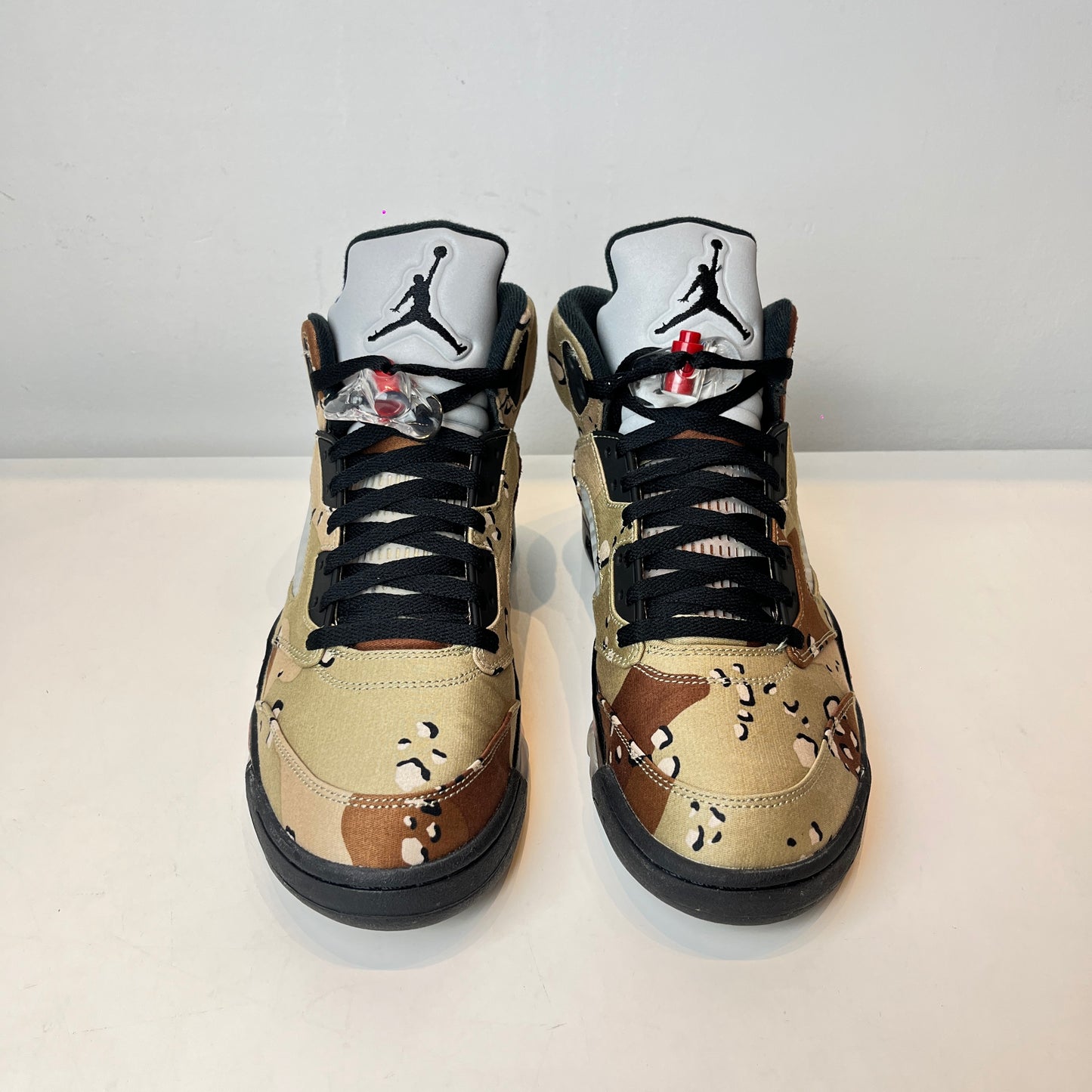 824371 201 Jordan 5 Retro Supreme Desert Camo [USED] - 9.5 M (Used) (Replace Box)