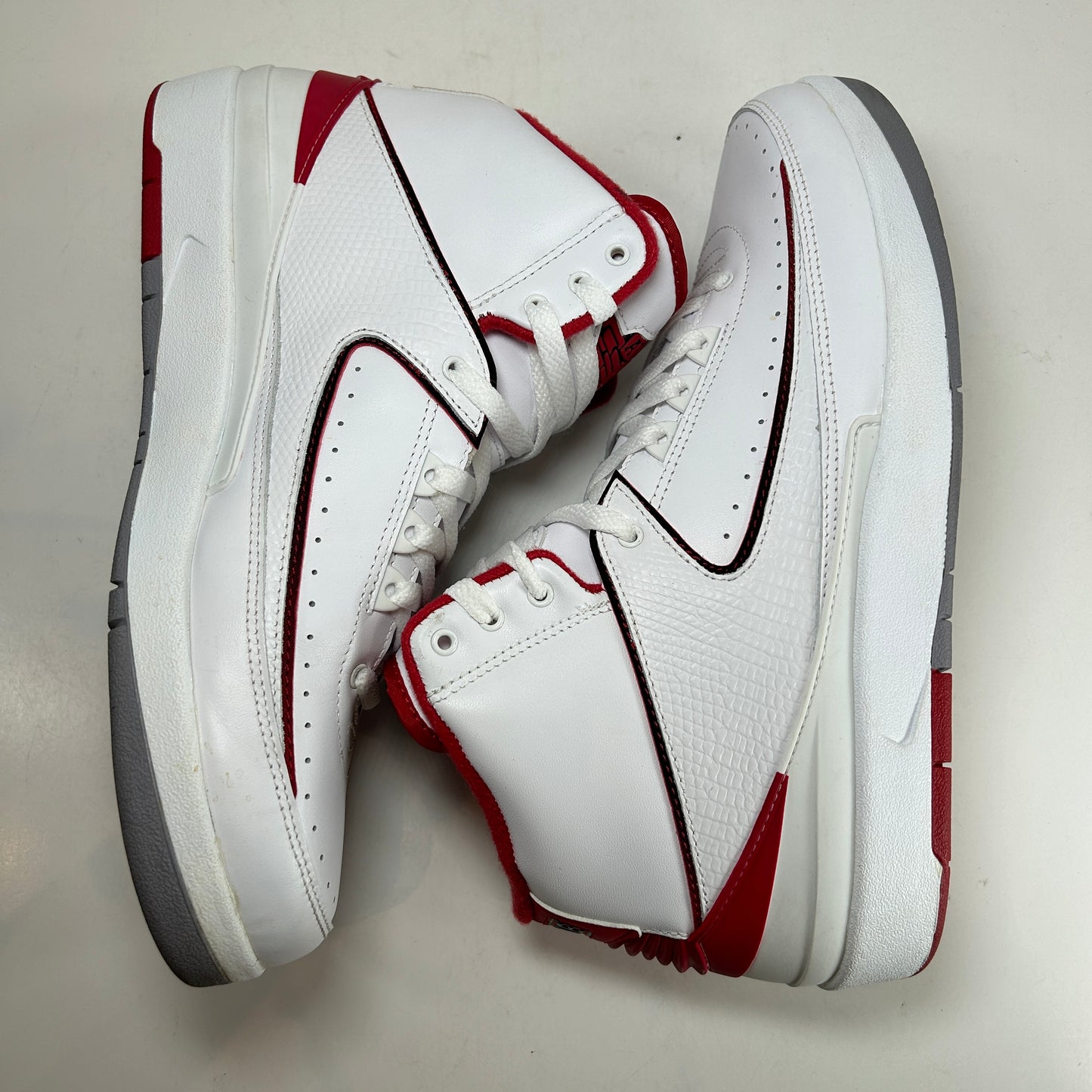 385475 102 Jordan 2 Retro Blanco Rojo (2014)