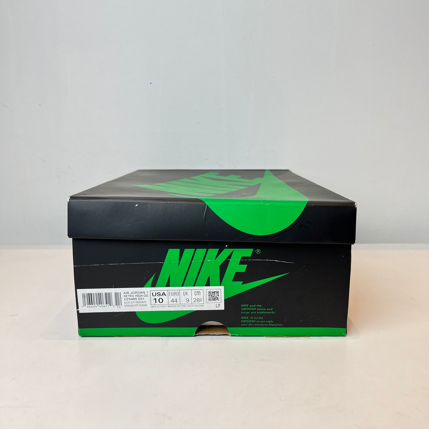 DZ5485 031 Jordan 1 Retro High OG Lucky Green [USED] - 10 M (Used2)