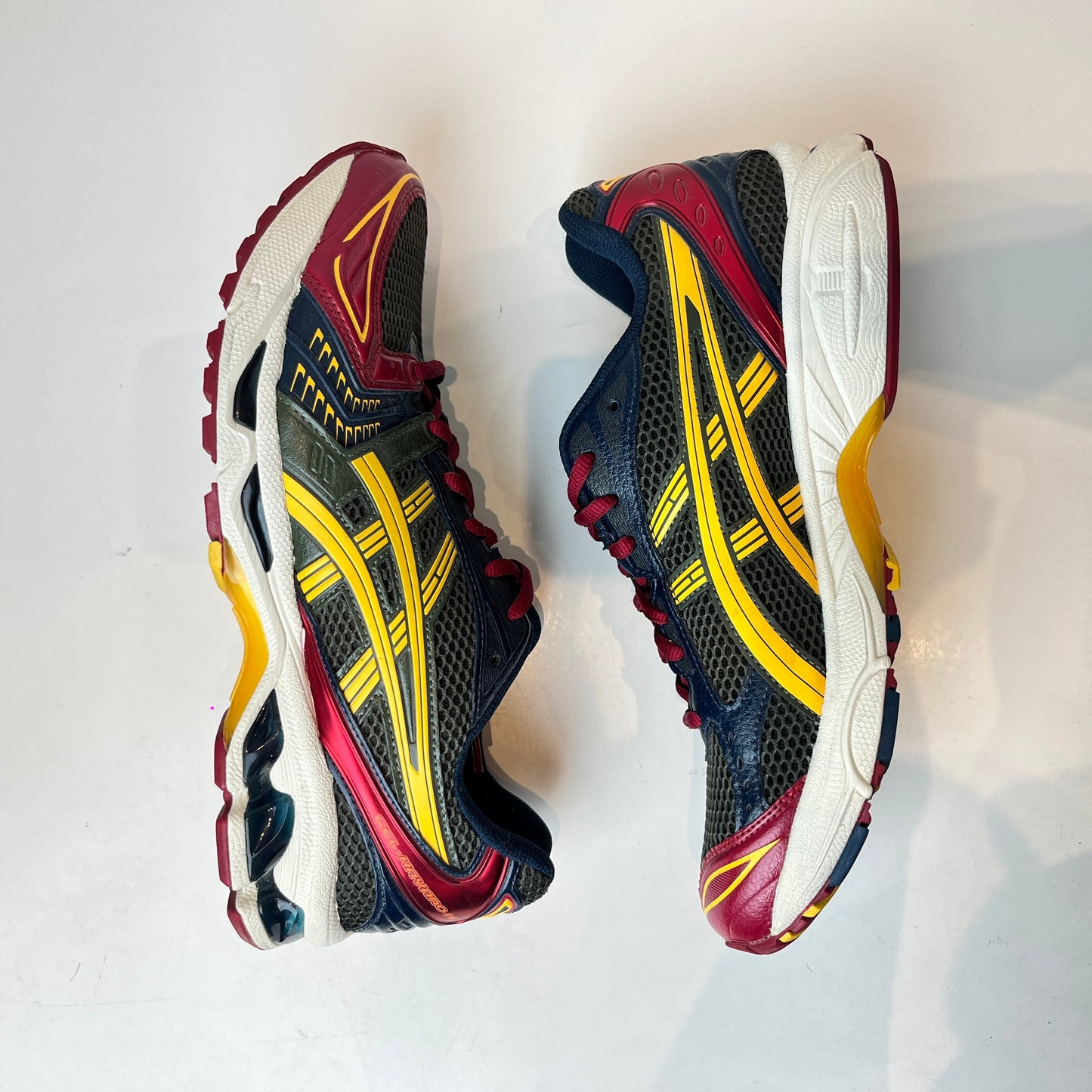 1201A019 301 ASICS Gel-Kayano 14 Olive Canvas Honey [USED] - 9.5 M (Used) (Replace Box)