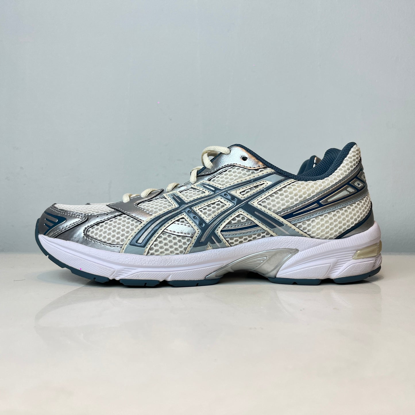 1201A256 115 Asics Gel-1130 Cream/Ironclad [USED] - 9.5 M (Used) (Replace Box)