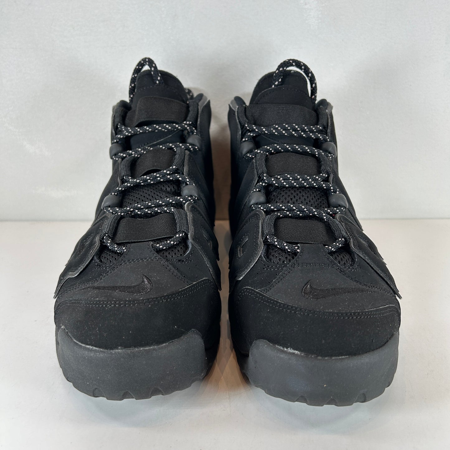 414962 004 Nike Air More Uptempo Black Reflective (2018) [USED] - 11 M (Used) (No Box)