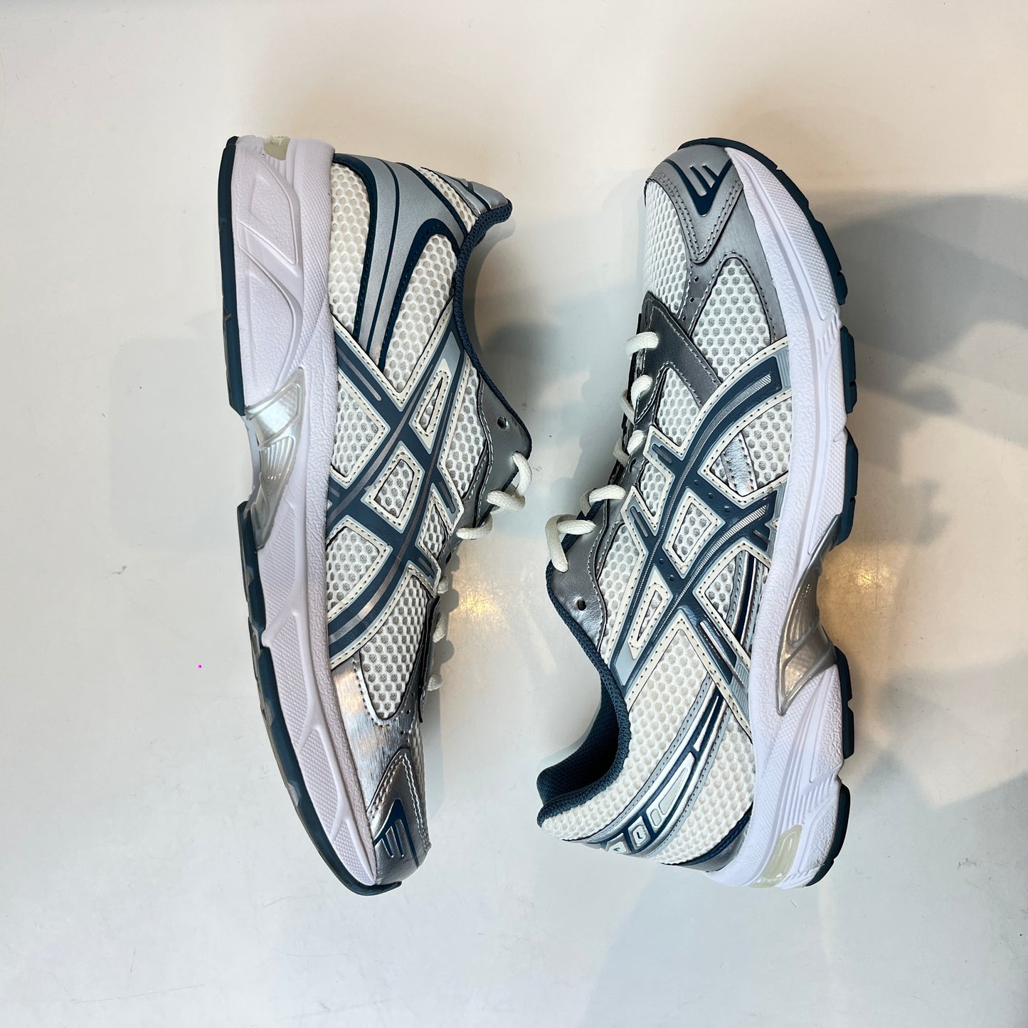 1201A256 115 Asics Gel-1130 Cream/Ironclad [USED] - 9.5 M (Used) (Replace Box)