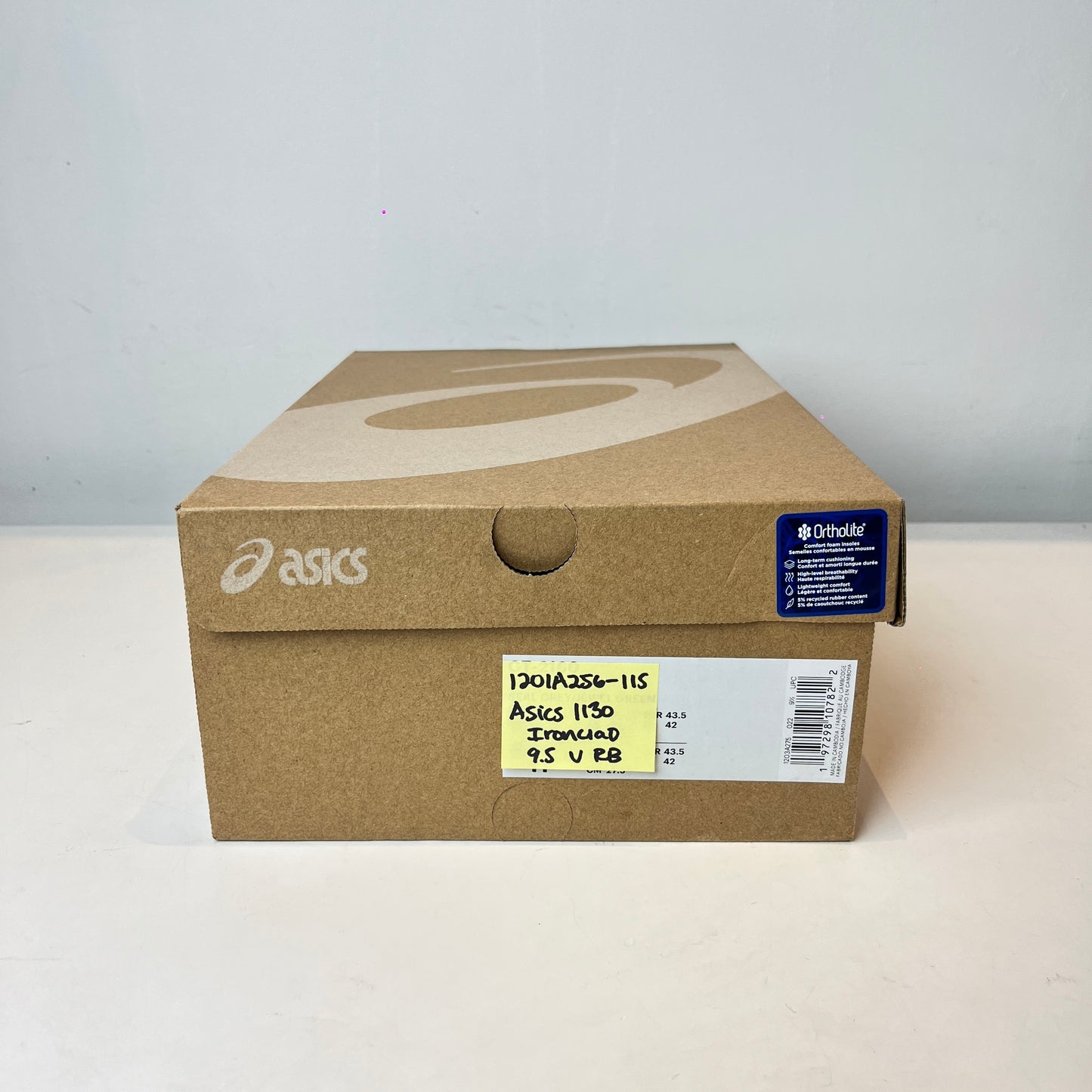 1201A256 115 Asics Gel-1130 Cream/Ironclad [USED] - 9.5 M (Used) (Replace Box)