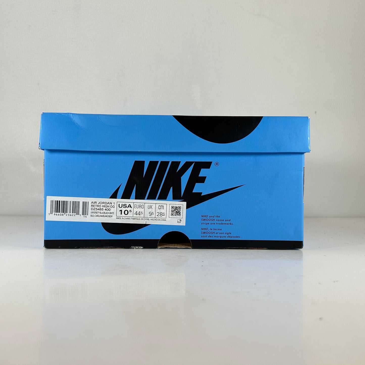 DZ5485 400 Jordan 1 Retro High OG UNC Toe [USED] - 10.5 M (Used)