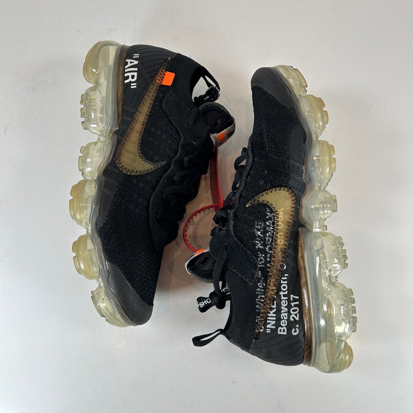 AA3831 002 Nike Air VaporMax Off-White Black (2018) [USED] - 5.5 M (Used) (Replace Box)