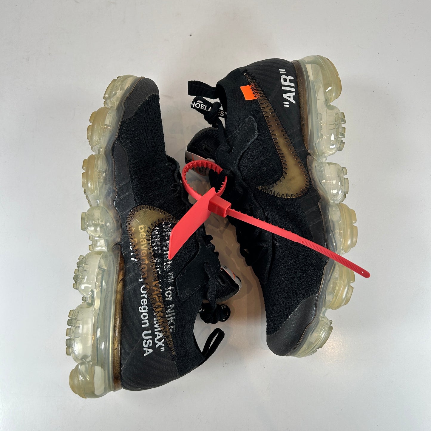 AA3831 002 Nike Air VaporMax Off-White Black (2018) [USED] - 5.5 M (Used) (Replace Box)