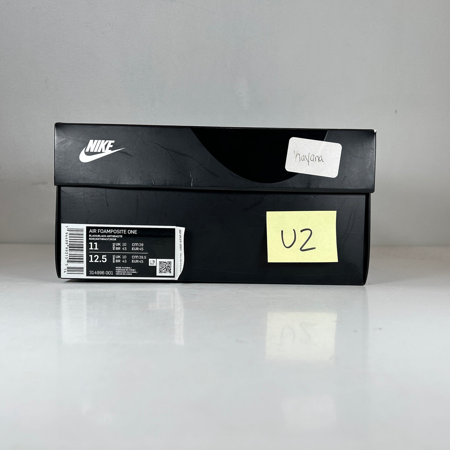 314996 001 Nike Air Foamposite One Anthracite (2020) [USED] - 11 M (Used2)