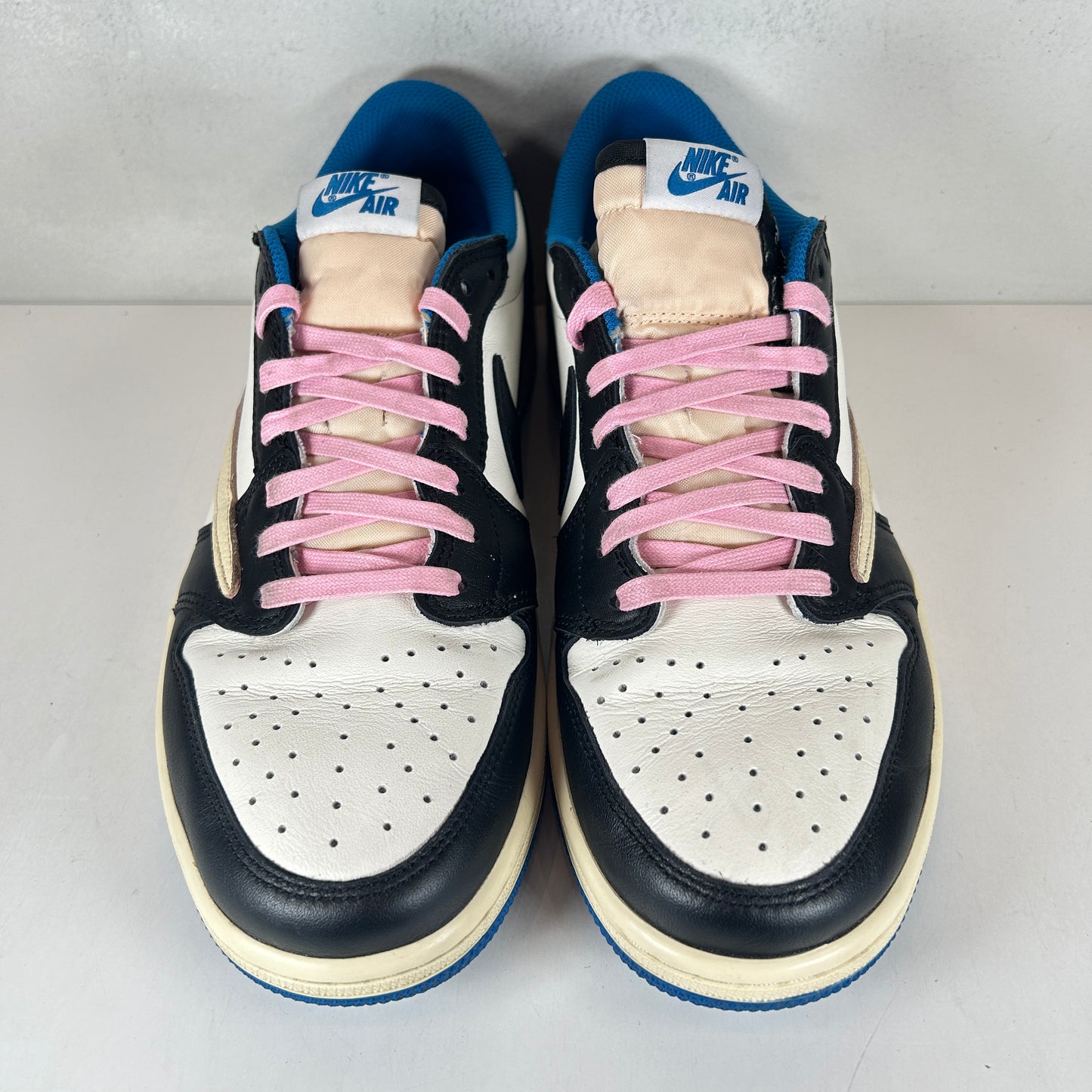 DM7866 140 Jordan 1 Retro Low OG SP Fragment x Travis Scott [USED] - 9 M (Used) (No Box)