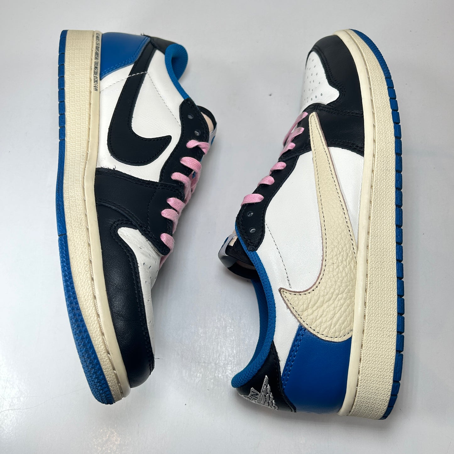 DM7866 140 Jordan 1 Retro Low OG SP Fragment x Travis Scott [USED] - 9 M (Used) (No Box)