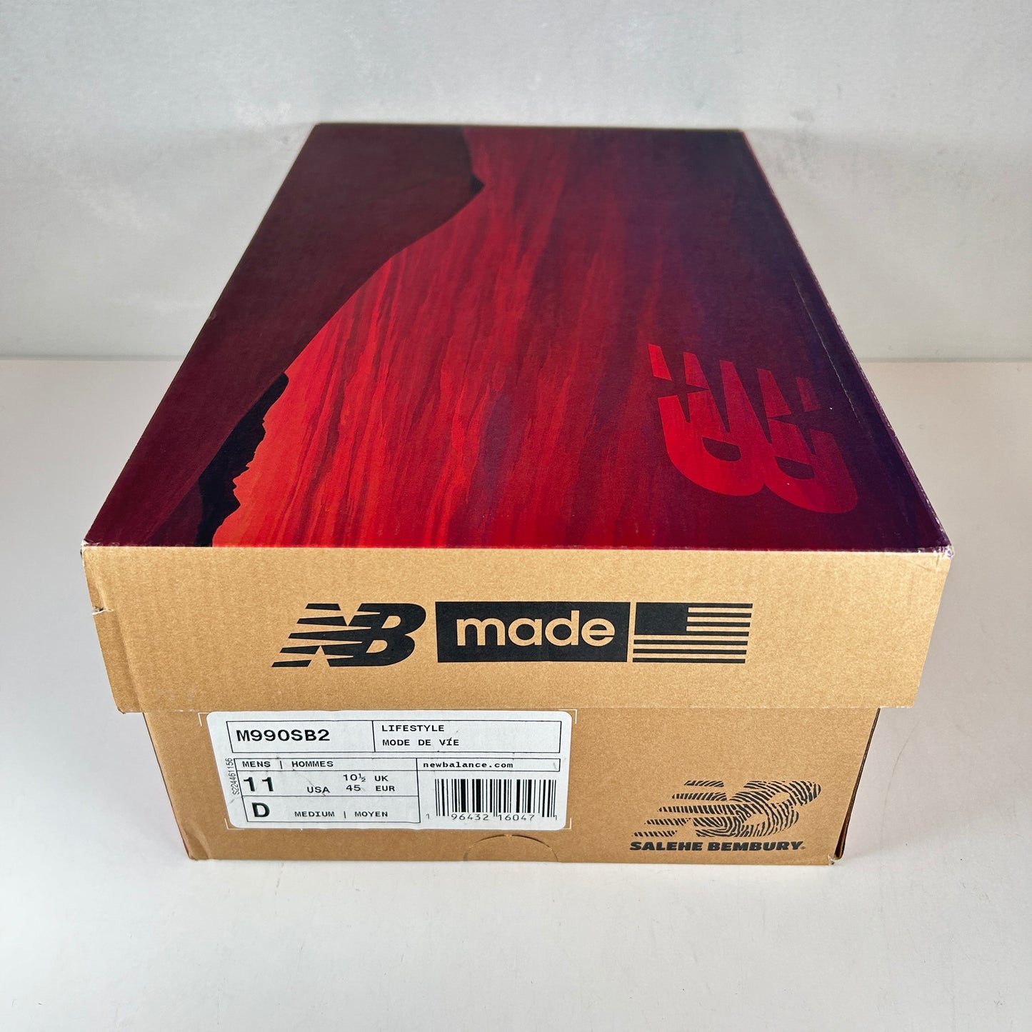 M990SB2 New Balance 990v2 Salehe Bembury Sand Be The Time [USED] - 11 M (VNDS)