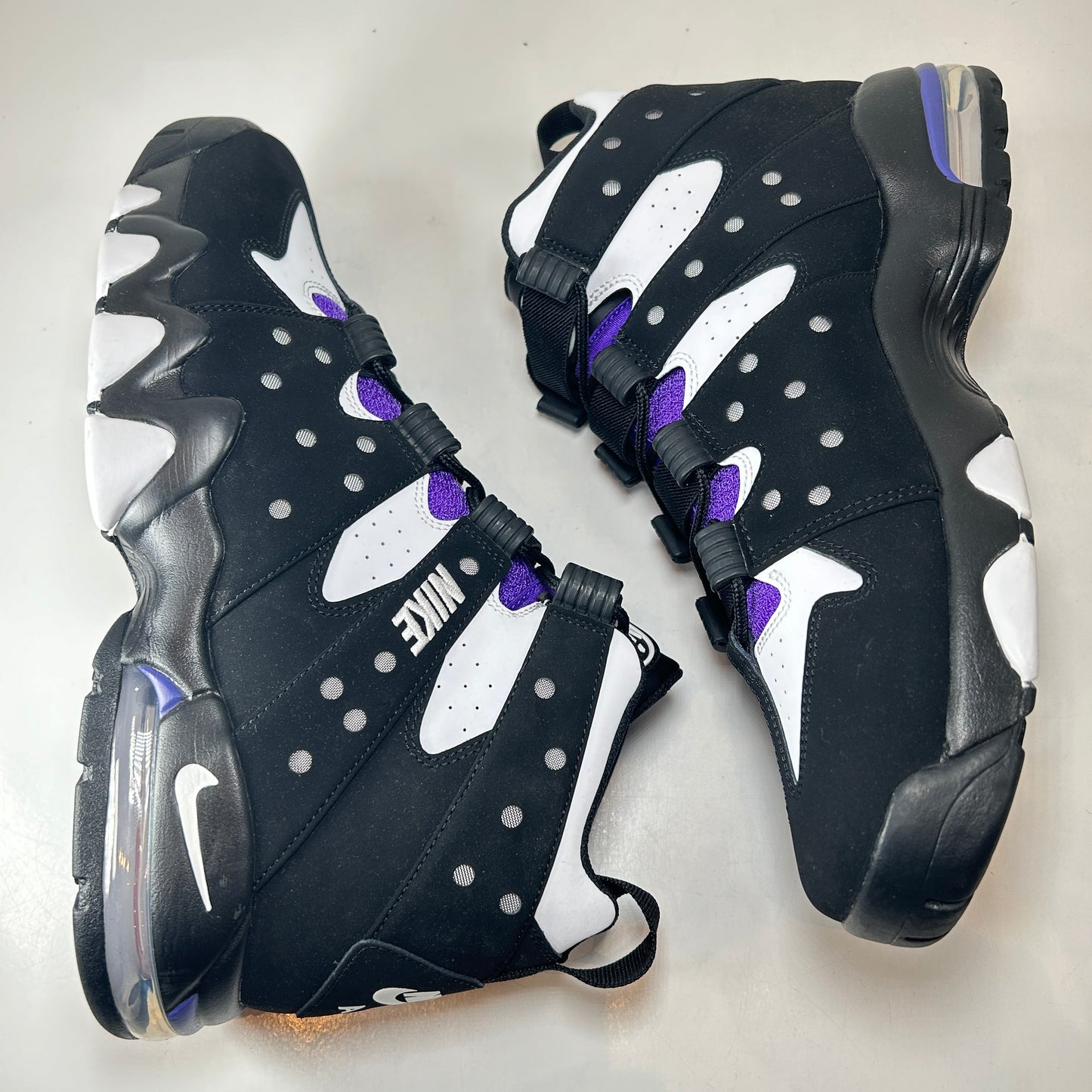 FQ8233 001 Nike Air Max 2 CB '94 OG Black White Purple [USED] - 11 M (VNDS)