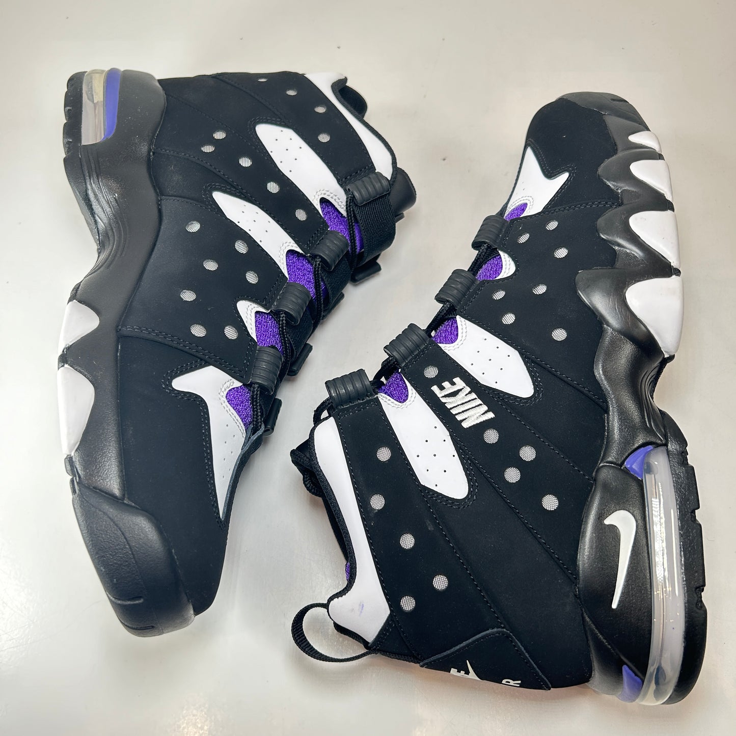 FQ8233 001 Nike Air Max 2 CB '94 OG Black White Purple [USED] - 11 M (VNDS)