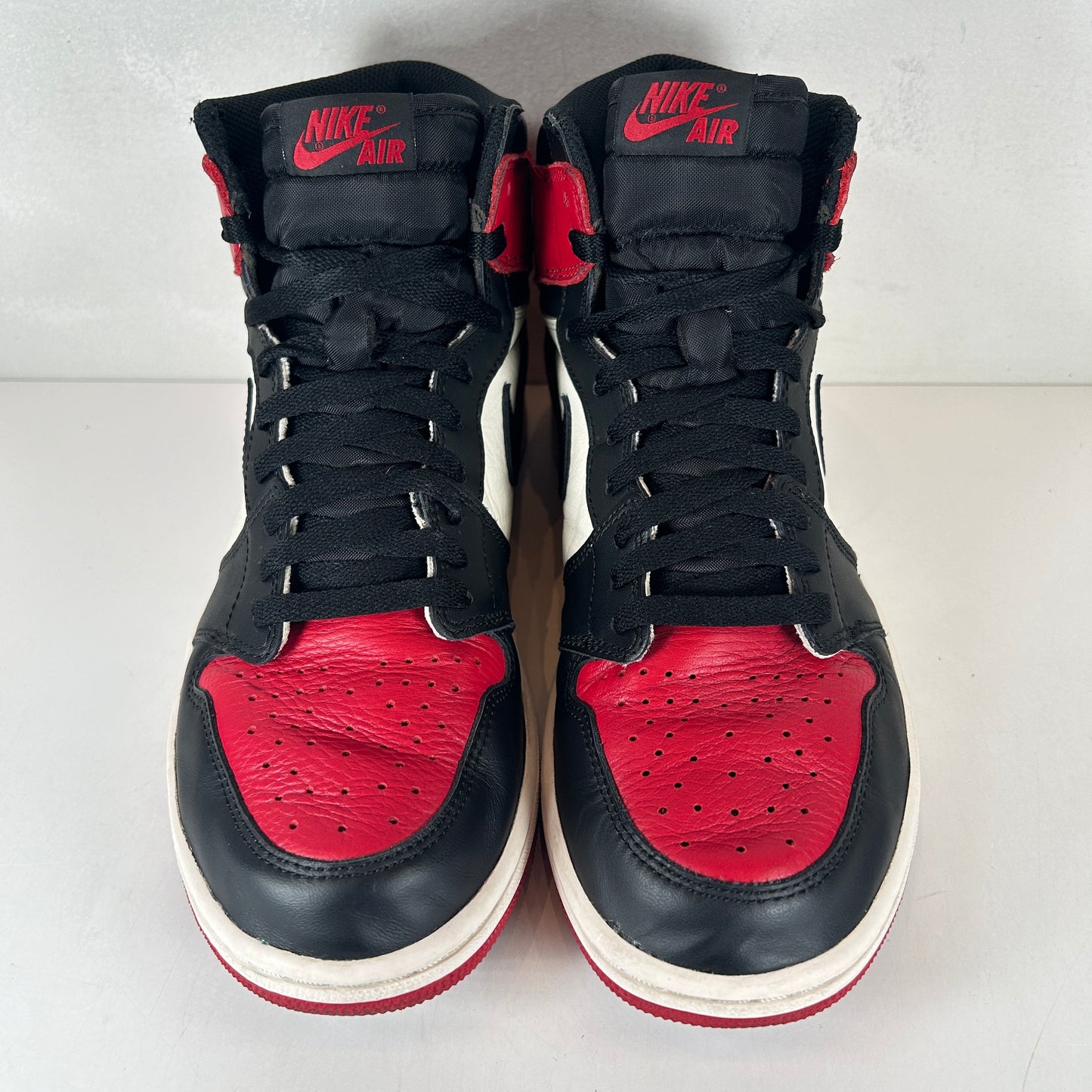 555088 610 Jordan 1 Bred Toe [USED] - 10 M (Used)
