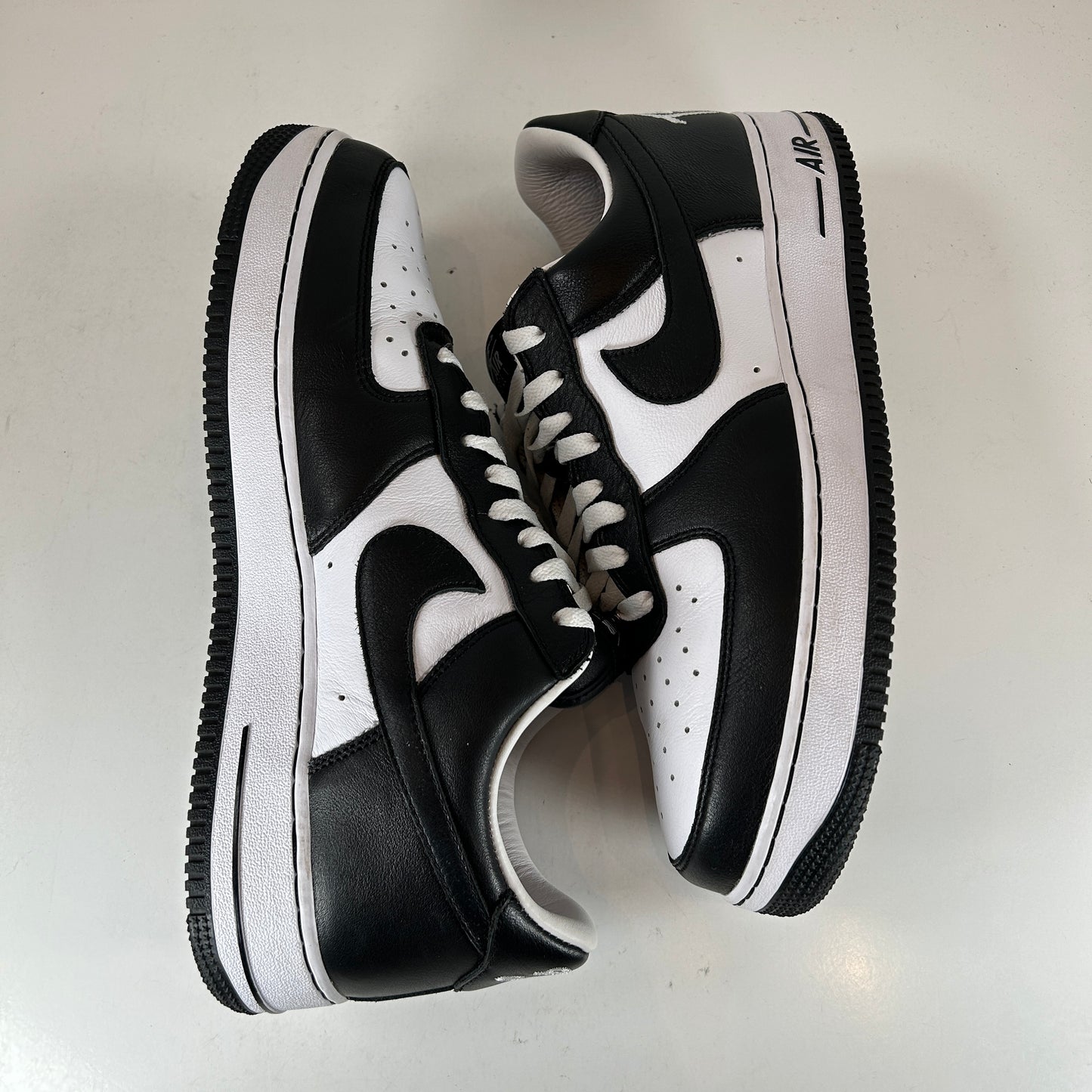 FJ5756 100 Nike Air Force 1 Low Terror Squad Blackout [USED] - 11.5 M (Used) (No Box)