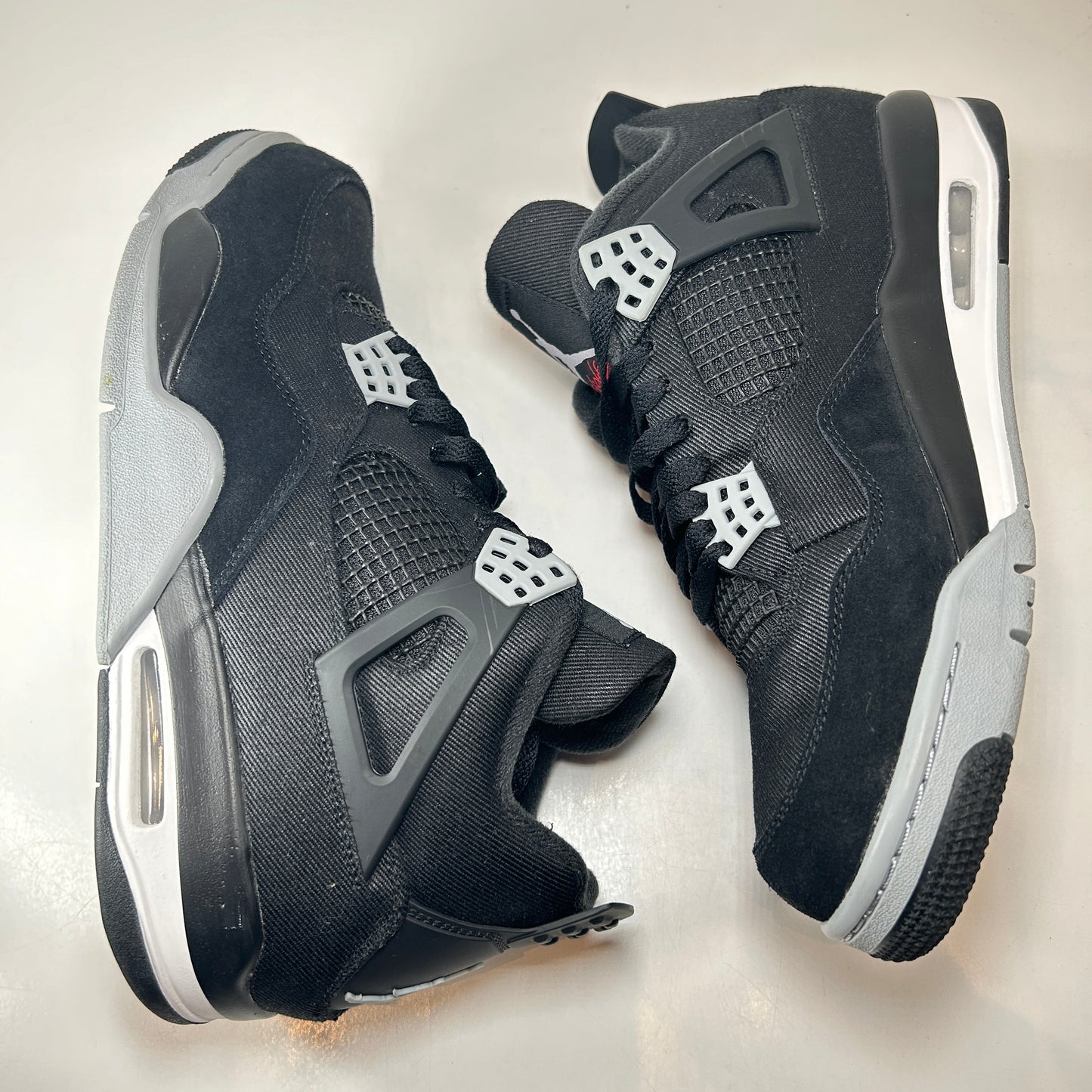 DH7138 006 Jordan 4 Retro SE Black Canvas [USED] - 10.5 M (Used) (No Box)