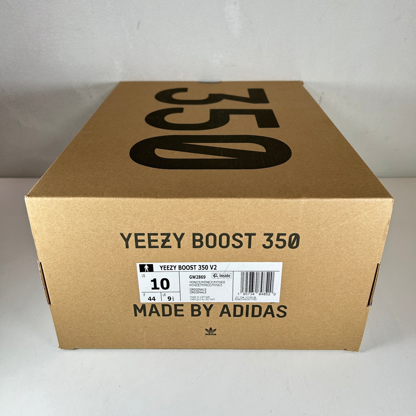 GW2869 adidas Yeezy Boost 350 V2 Mono Ice [USED] - 10 M (VNDS)