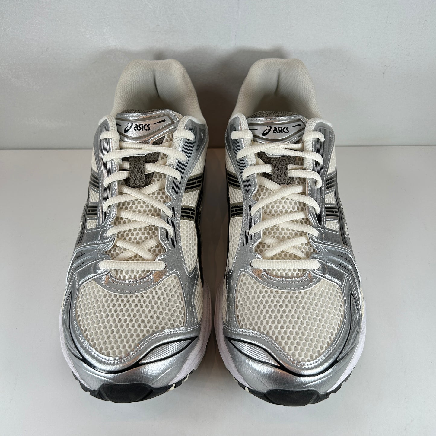 1201A019 108 ASICS Gel-Kayano 14 Cream Black Metallic Plum [USED] - 11.5 M (Used)