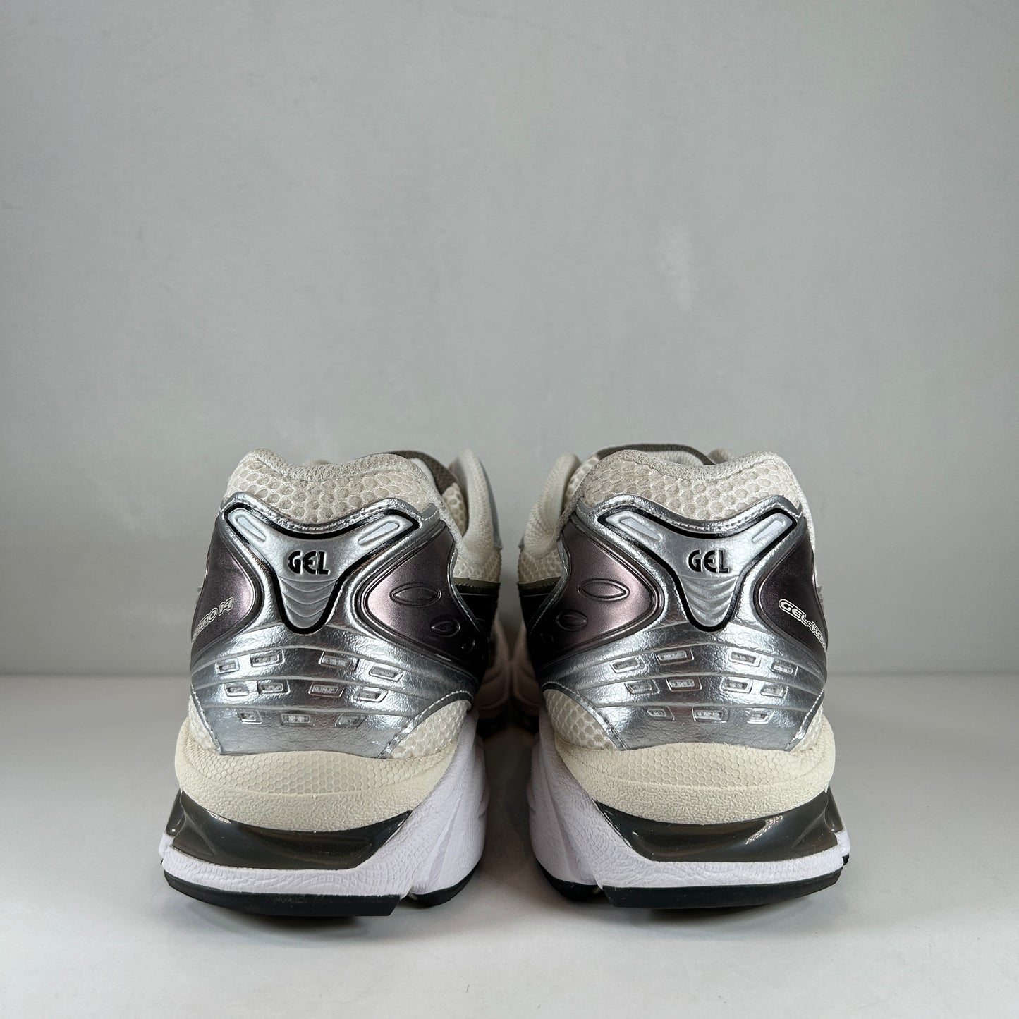 1201A019 108 ASICS Gel-Kayano 14 Cream Black Metallic Plum [USED] - 11.5 M (Used)