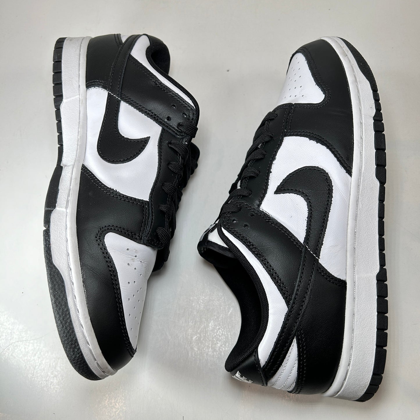 DD1391 100 Dunk Low White Black [USED] - 10 M (Used)