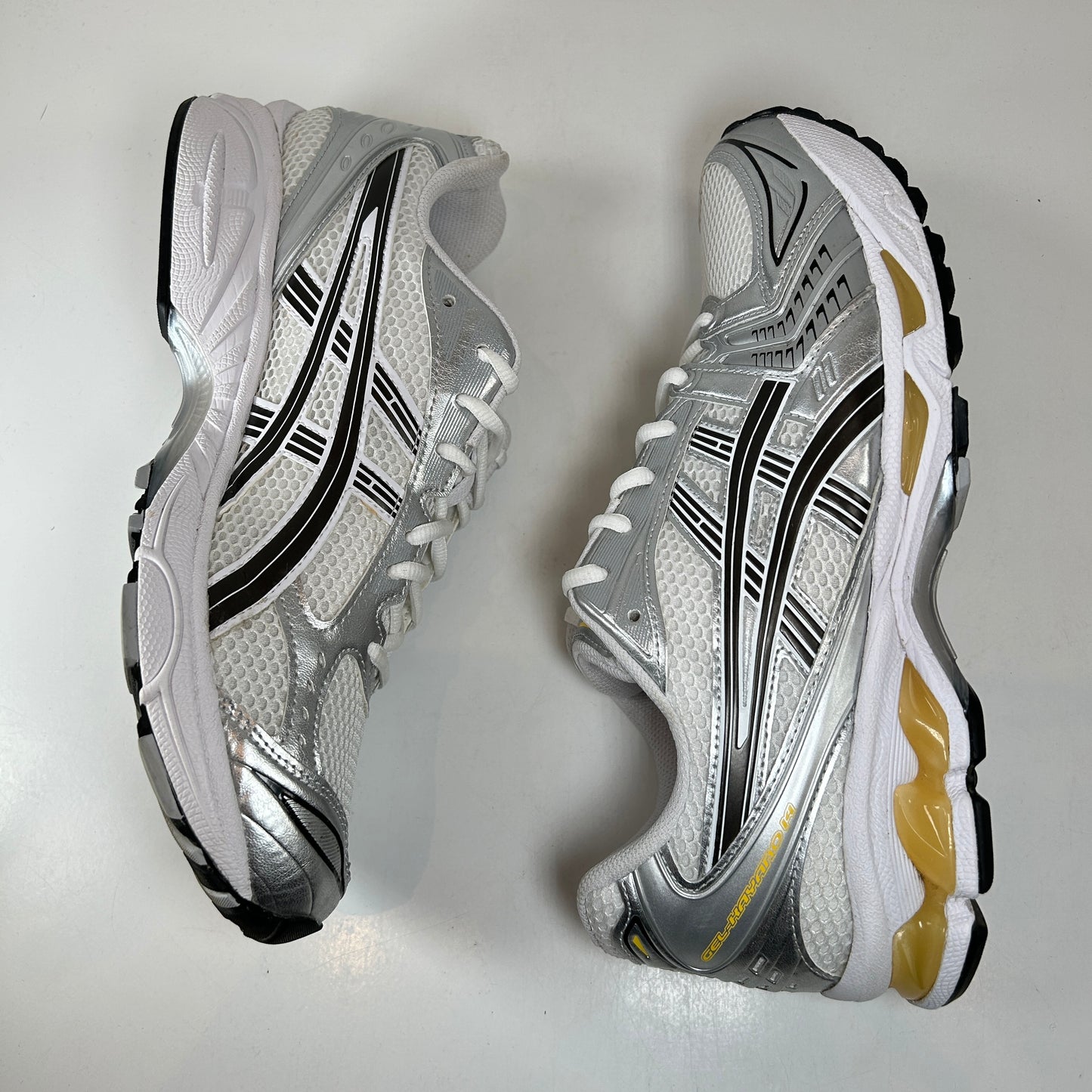 1203A537 101 ASICS GEL-Kayano 14 Tai Chi Yellow [USED] - 11 M (Used)