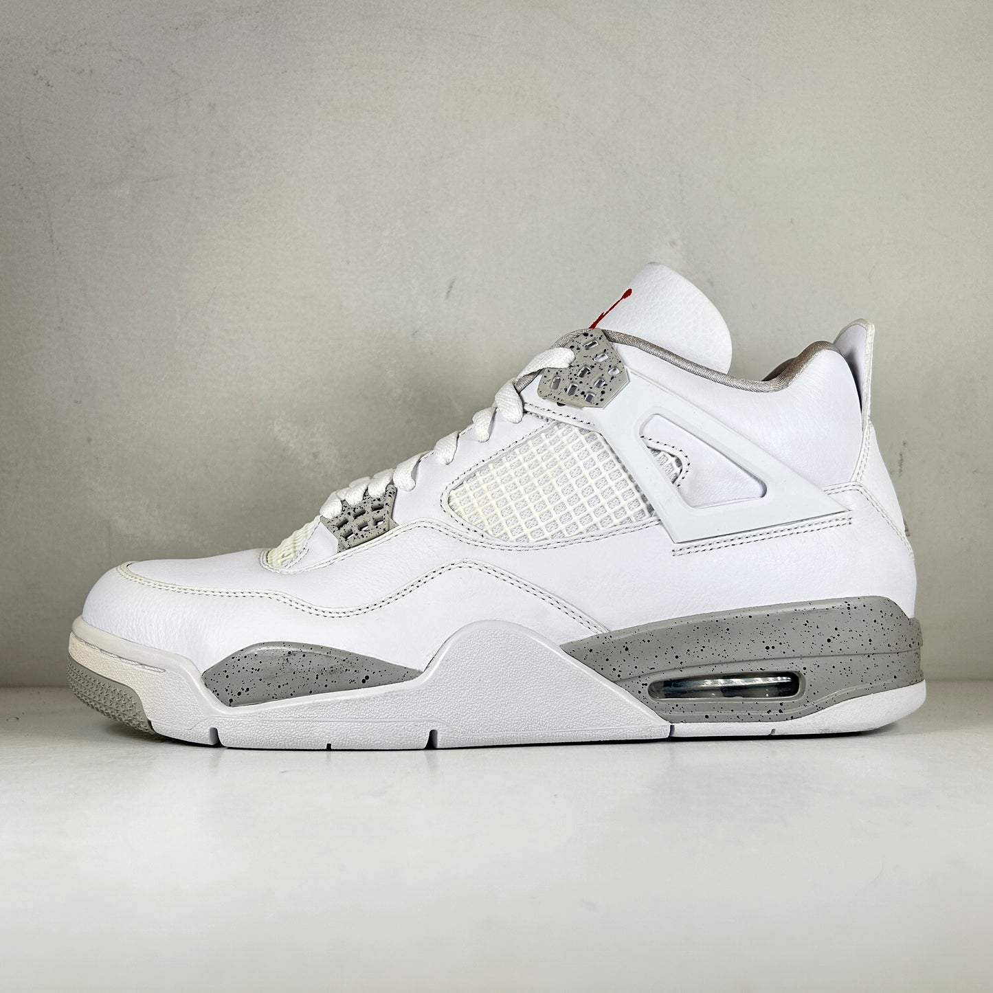 CT8527 100 Jordan 4 Retro White Oreo [CONDITIONAL] - 12 M (Yellowing)