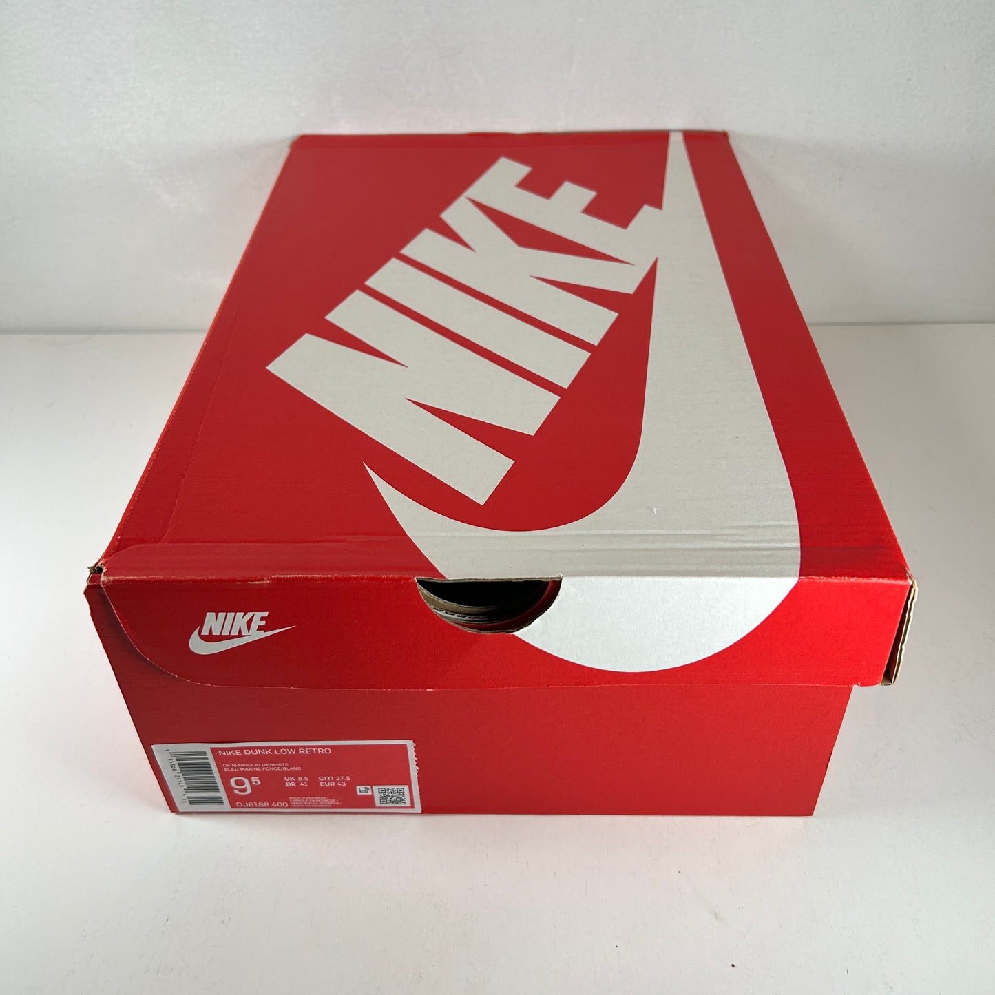 DJ6188 400 Nike Dunk Low Dark Marina Blue [USED] - 9.5 M (Used)