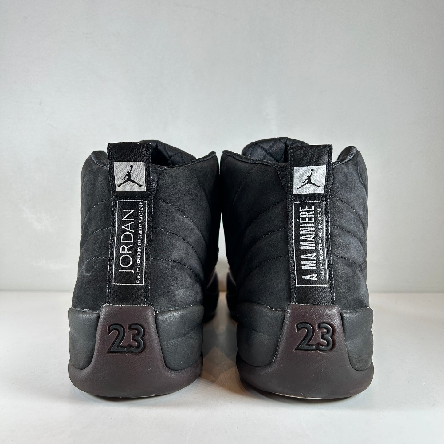 DV6989 001 Jordan 12 Retro SP A Ma Maniere Negro