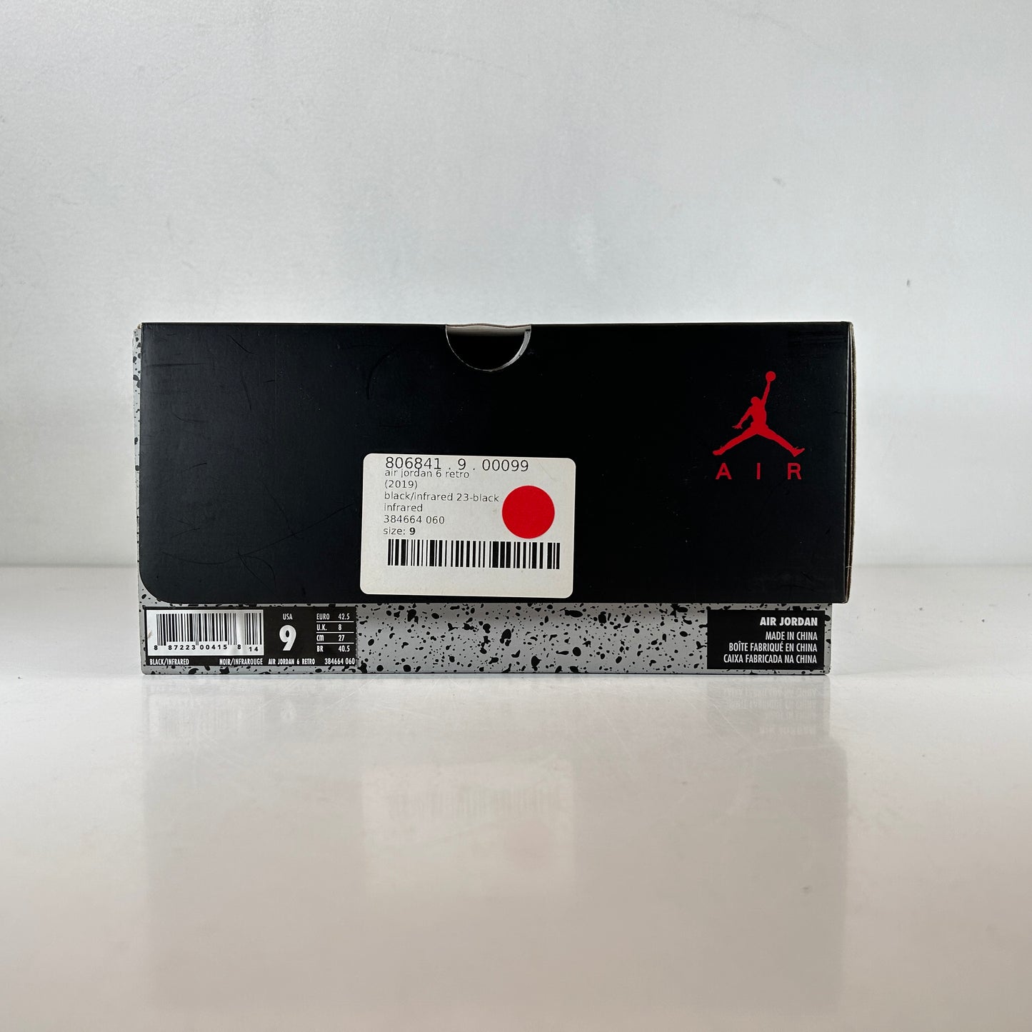 384664 060 Jordan 6 Infrared [USED] - 9 M (Used)
