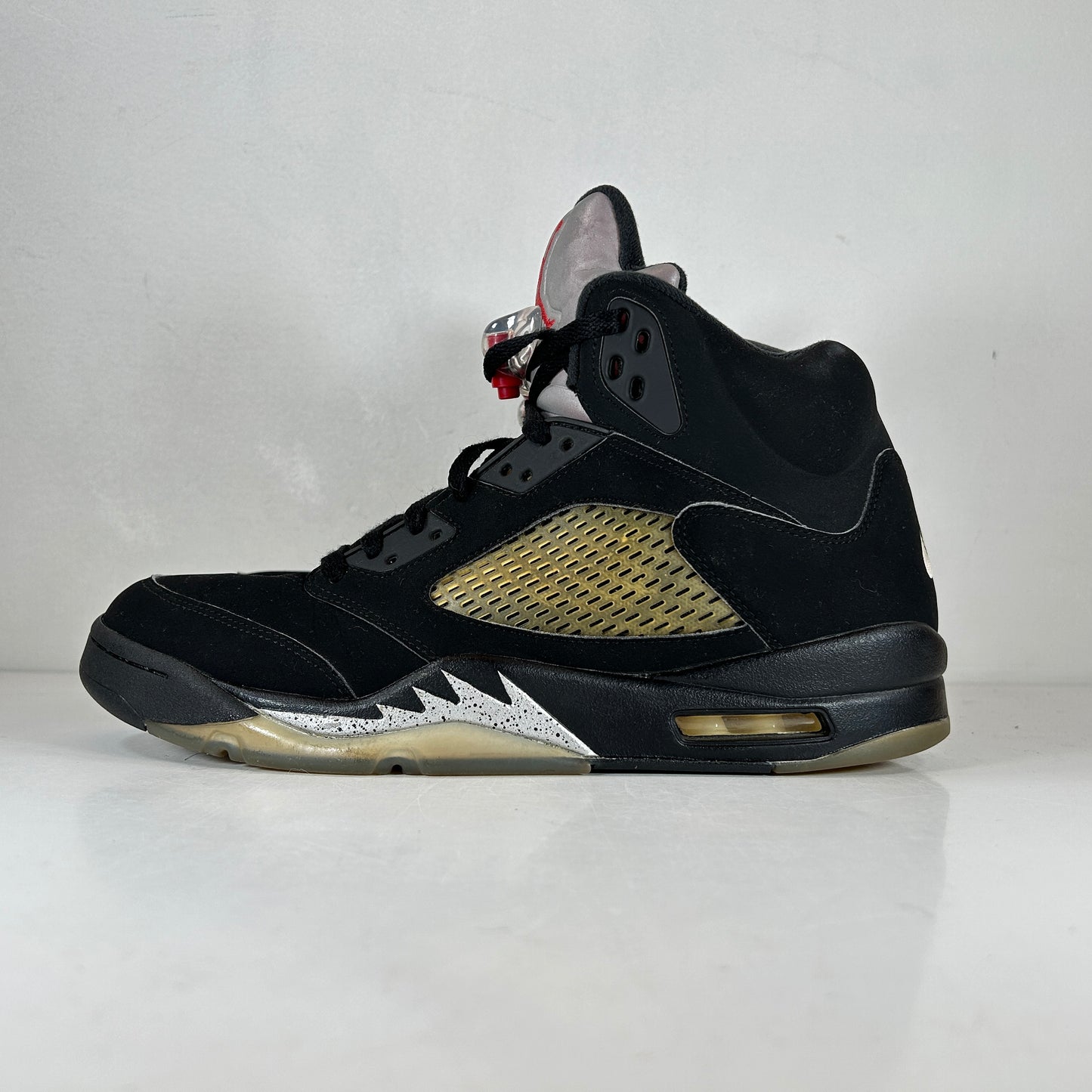 845035 003 Jordan 5 Retro Black Metallic (2016) [USED] - 12 M (Used) (No Insoles) (No Box)