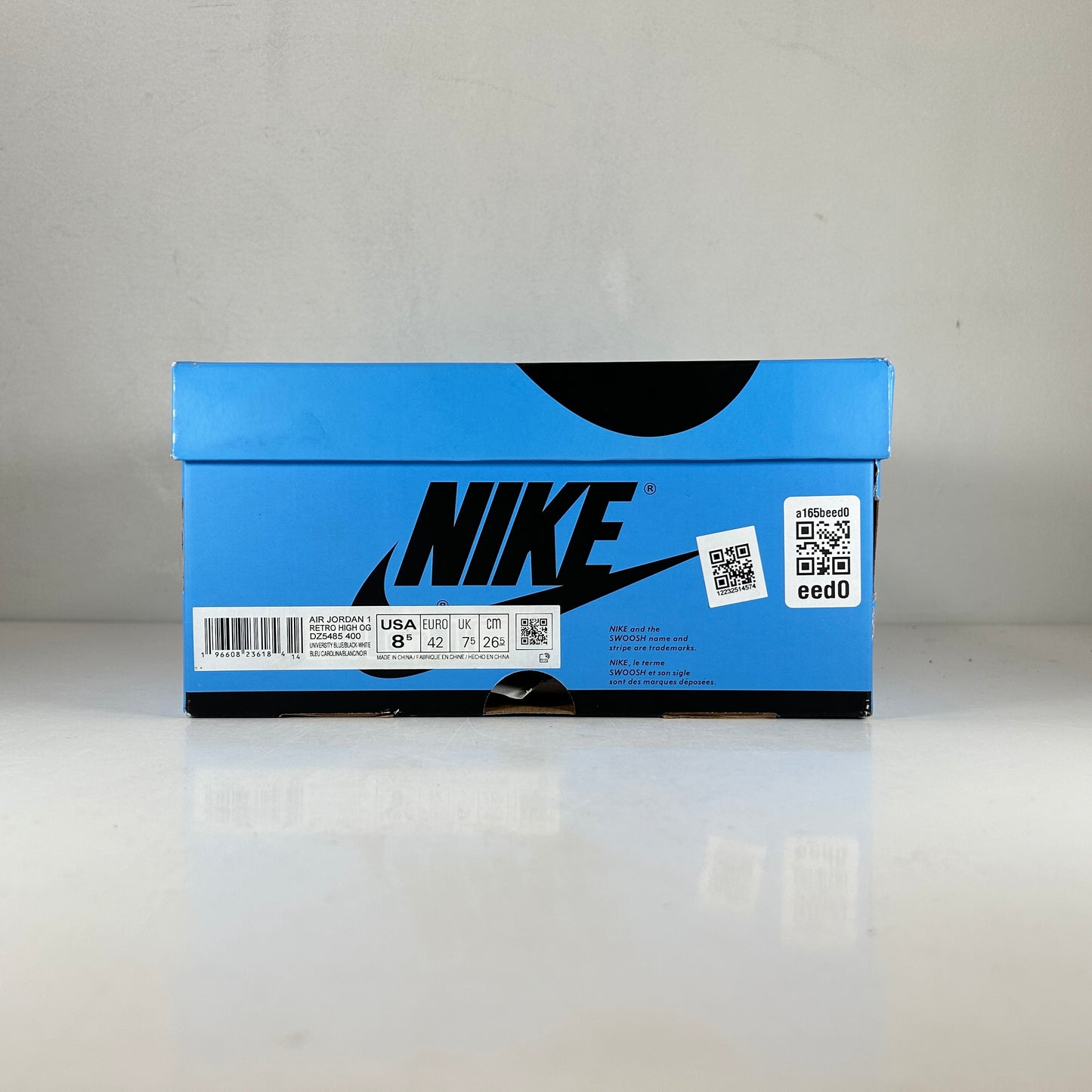 DZ5485 400 Jordan 1 Retro High OG UNC Toe [USED] - 8.5 M (Used)