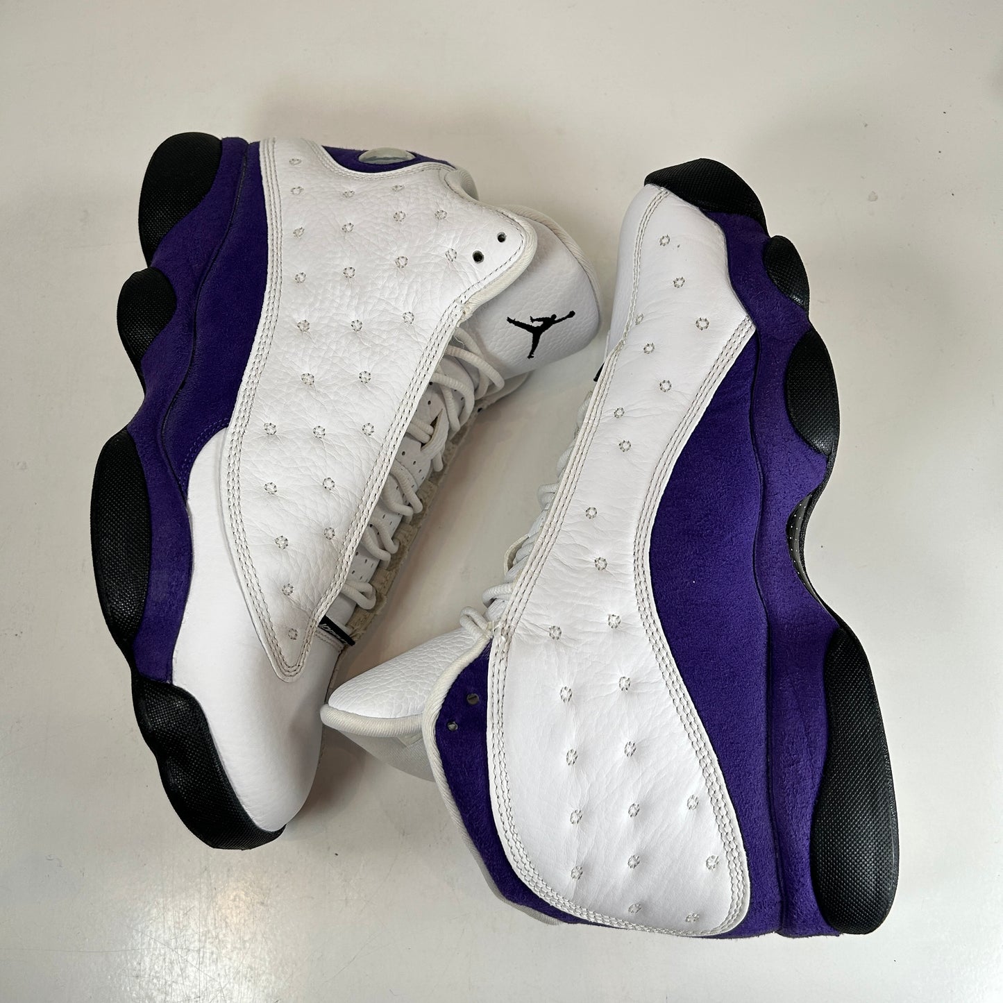 414571 105 Jordan 13 Retro Lakers [USED] - 9 M (Used)
