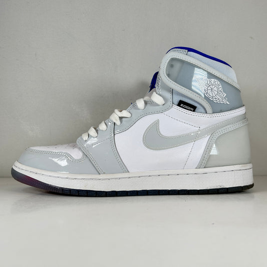 CK6637 104 Jordan 1 Retro High Zoom White Racer Blue [USED] - 11.5 M (Used)