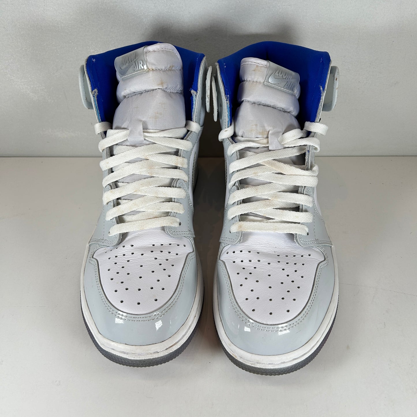 CK6637 104 Jordan 1 Retro High Zoom White Racer Blue [USED] - 11.5 M (Used)