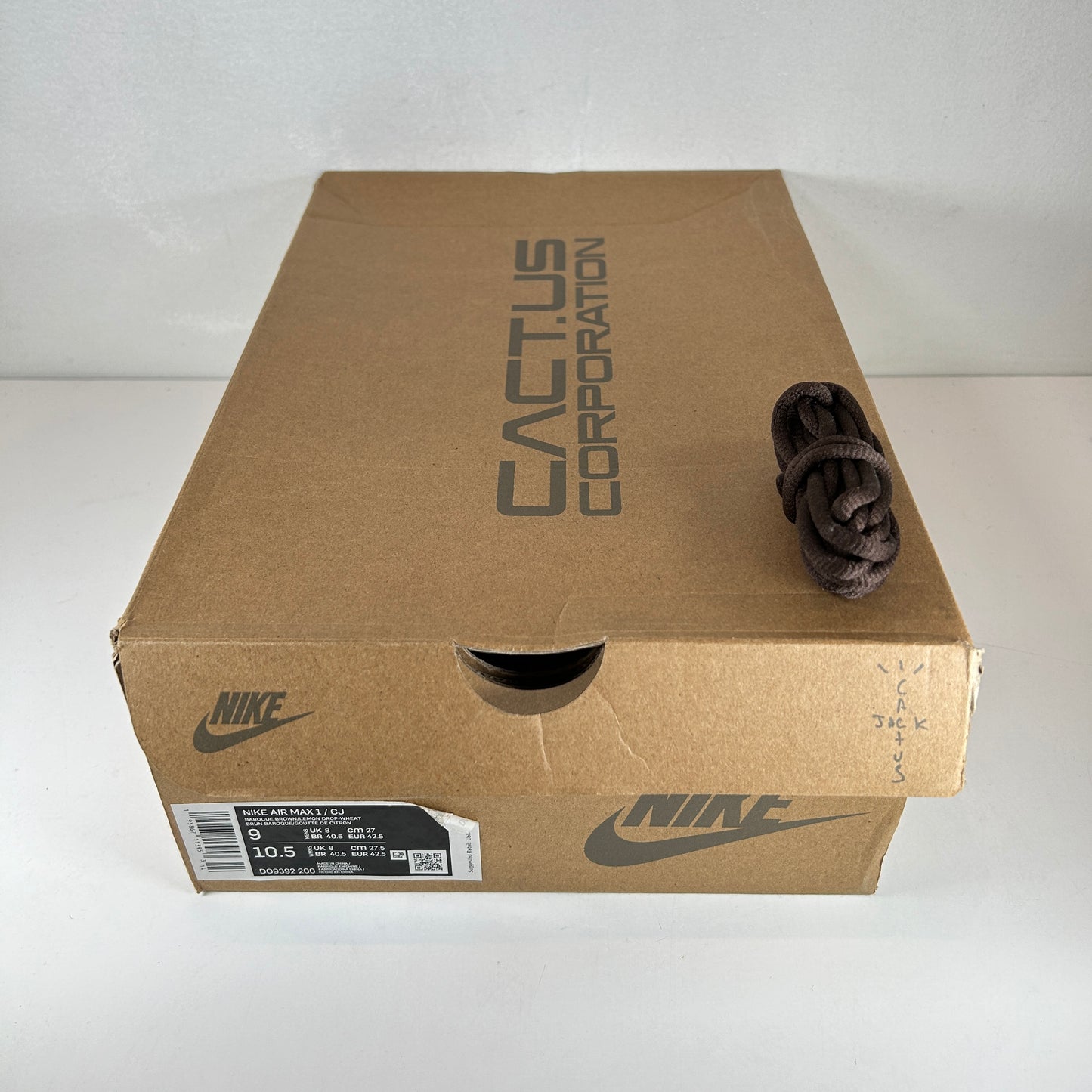 DO9392 200 Nike Air Max 1 Travis Scott Brown [USED] - 9 M (VNDS)