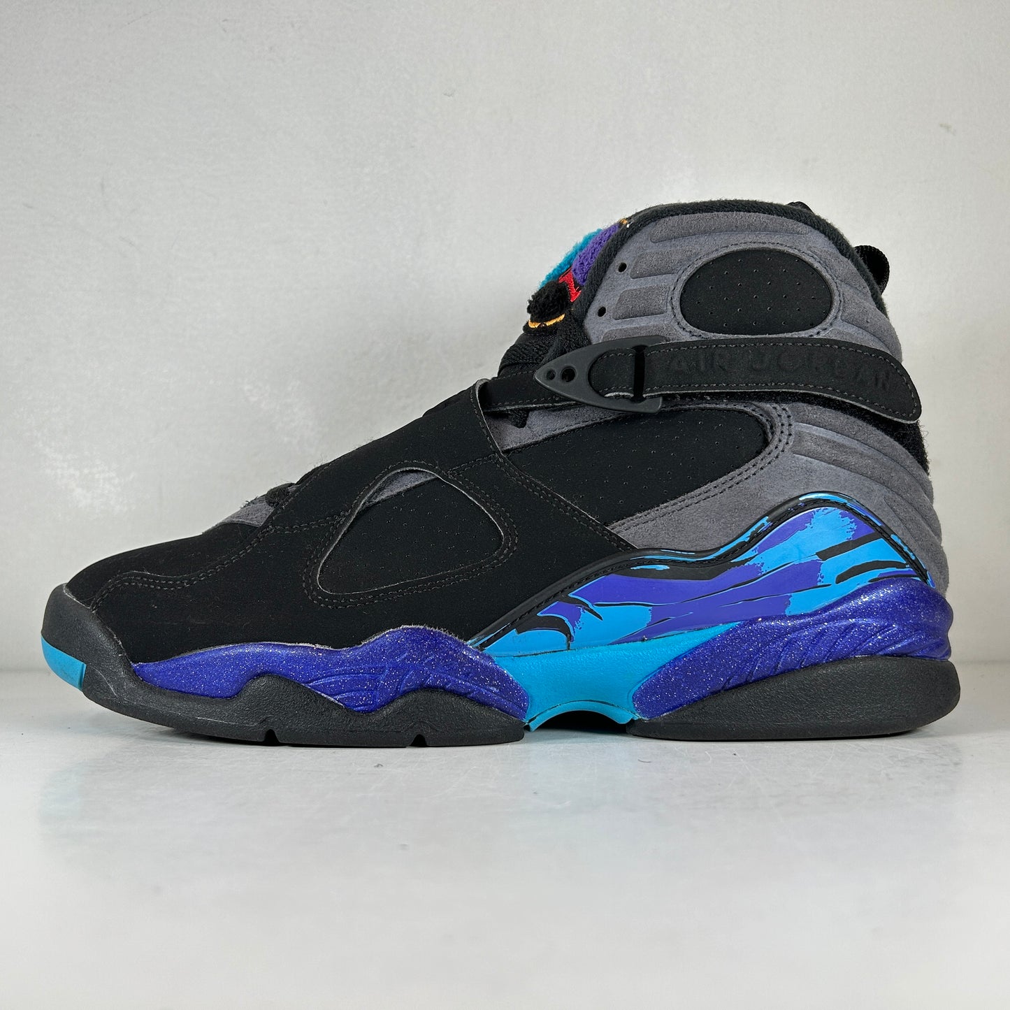 305381 025 Jordan 8 Retro Aqua (2015) [USED] 9 M (Used) (Replace Box)