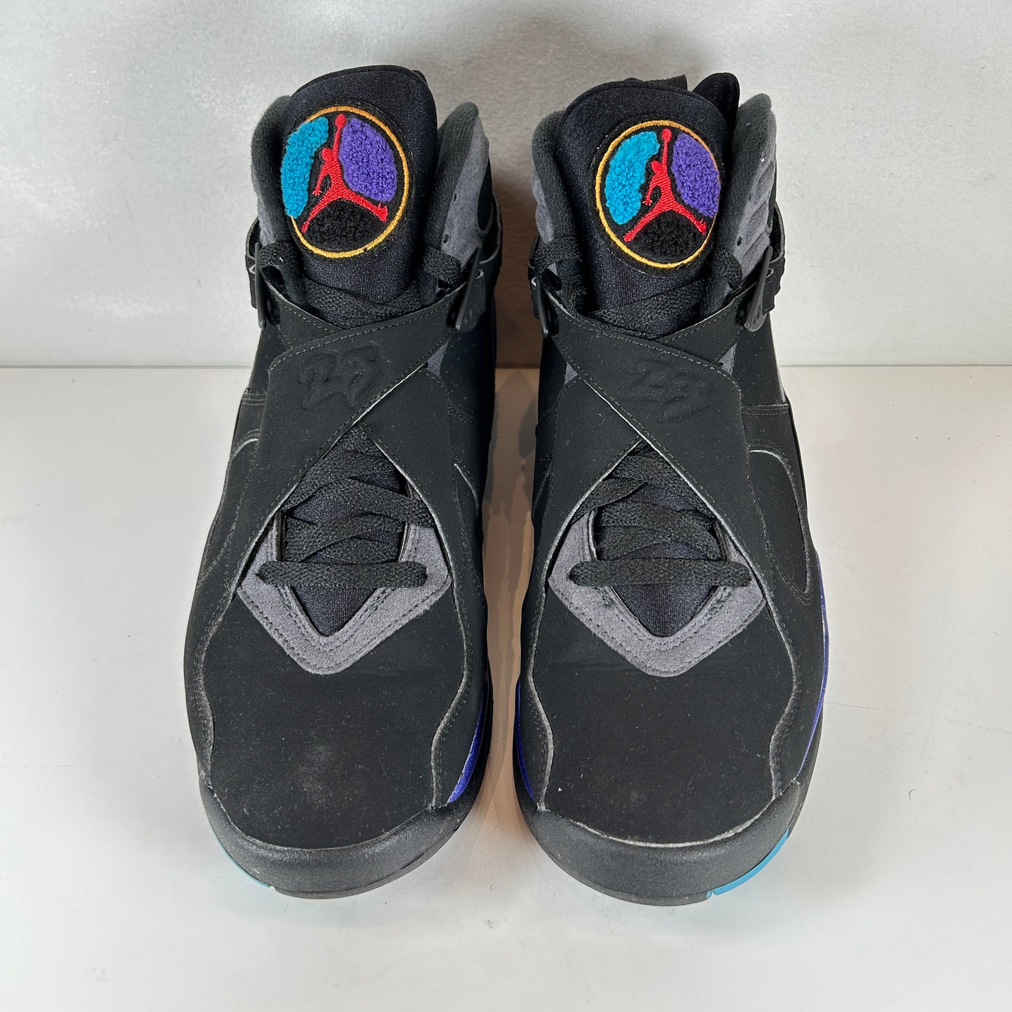 305381 025 Jordan 8 Retro Aqua (2015) [USED] 9 M (Used) (Replace Box)