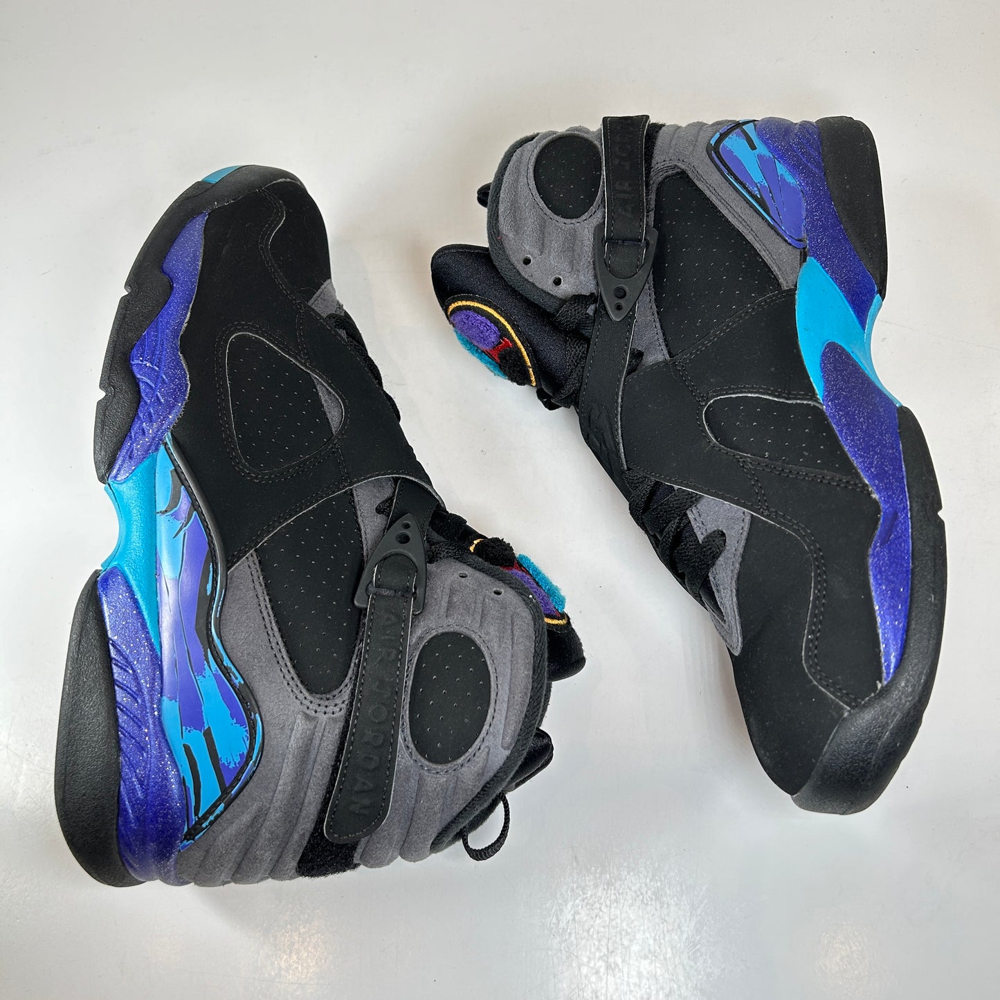 305381 025 Jordan 8 Retro Aqua (2015) [USED] 9 M (Used) (Replace Box)