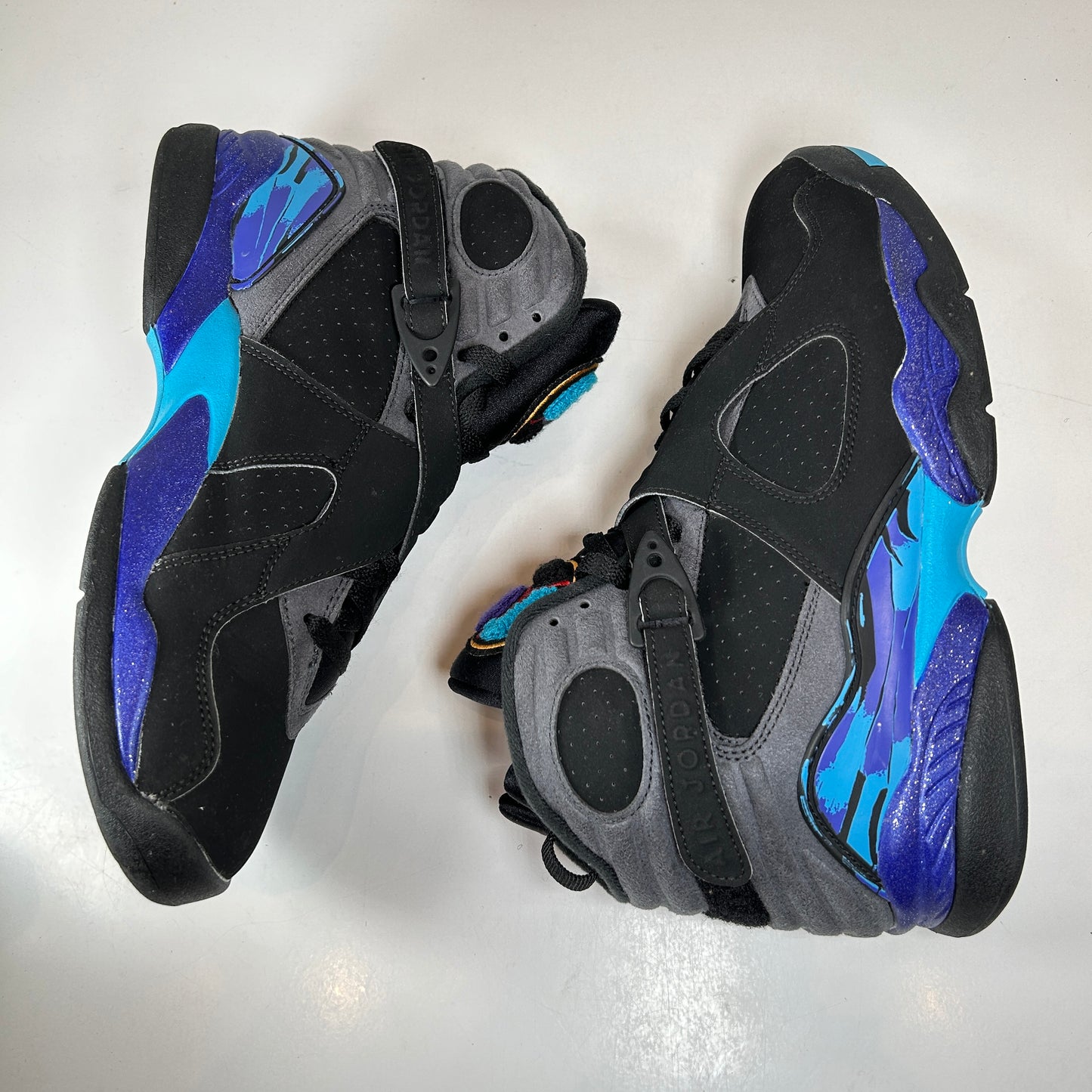 305381 025 Jordan 8 Retro Aqua (2015) [USED] 9 M (Used) (Replace Box)